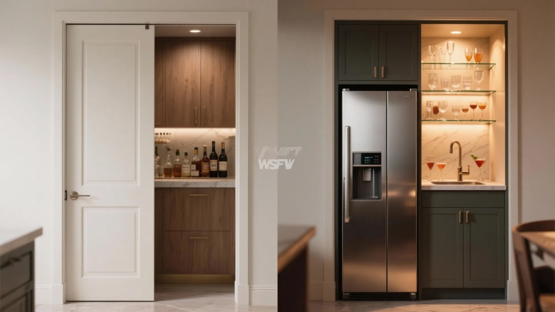 5. Hidden Pantry Drink Bar