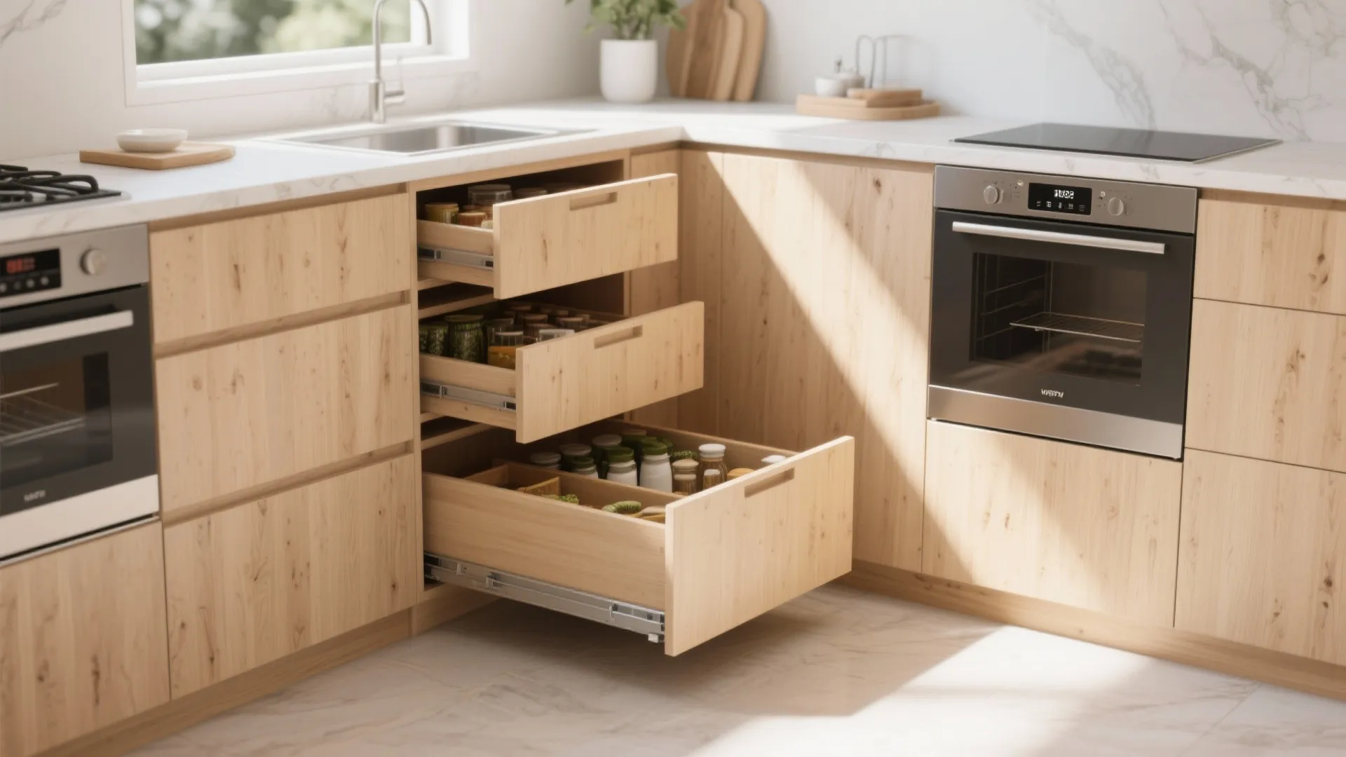 6. Create a Hidden Pantry Corner