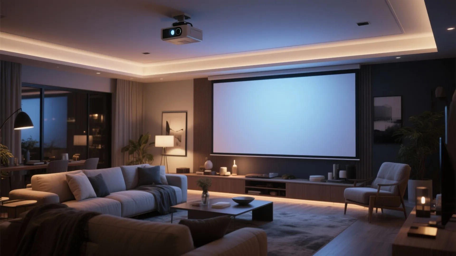 Hidden Projector Setup