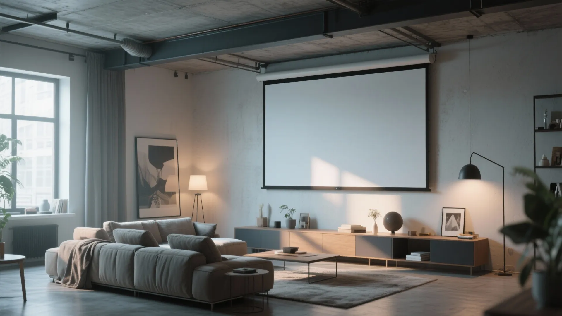 Hidden Projector Setup