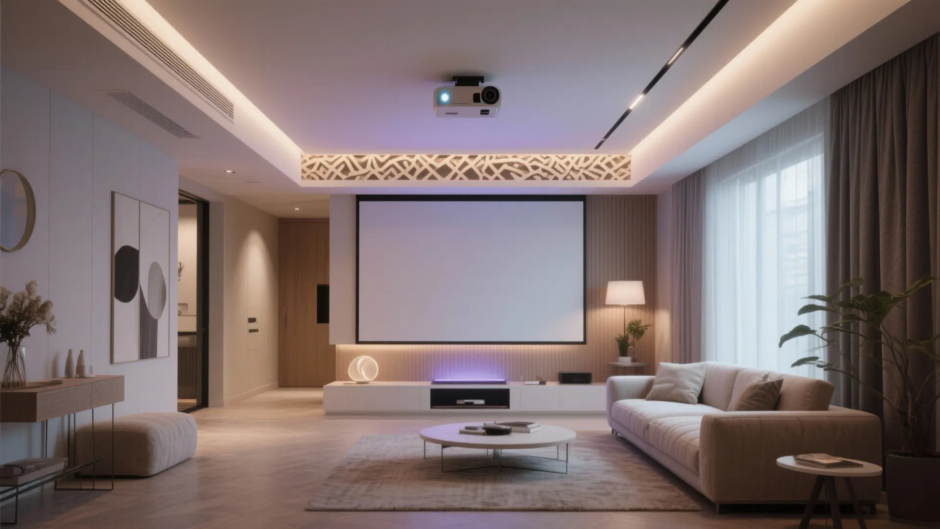 2. Hidden Projector Setup