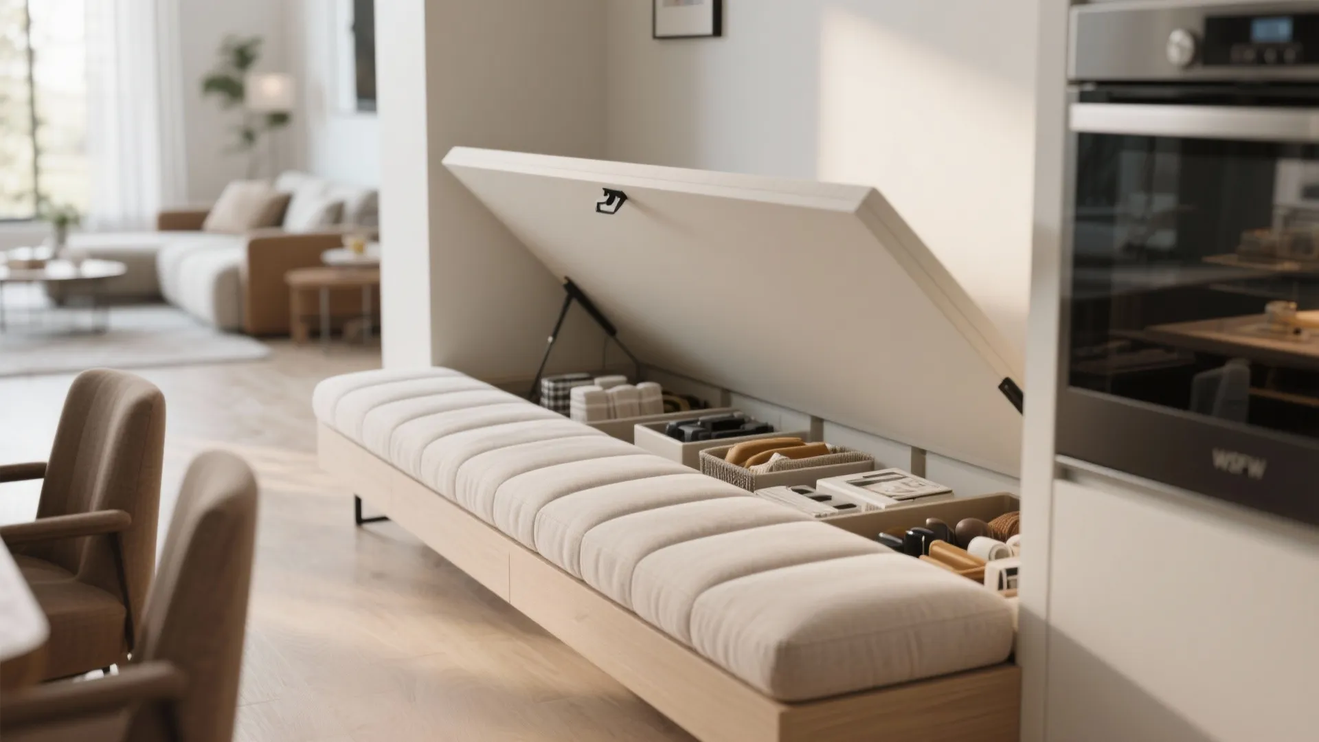 10. Hidden Storage Solutions