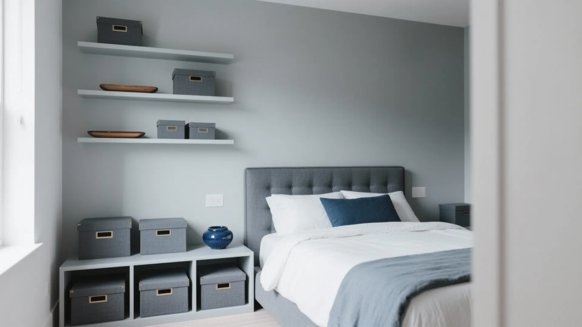 5) Let storage disappear and accents whisper