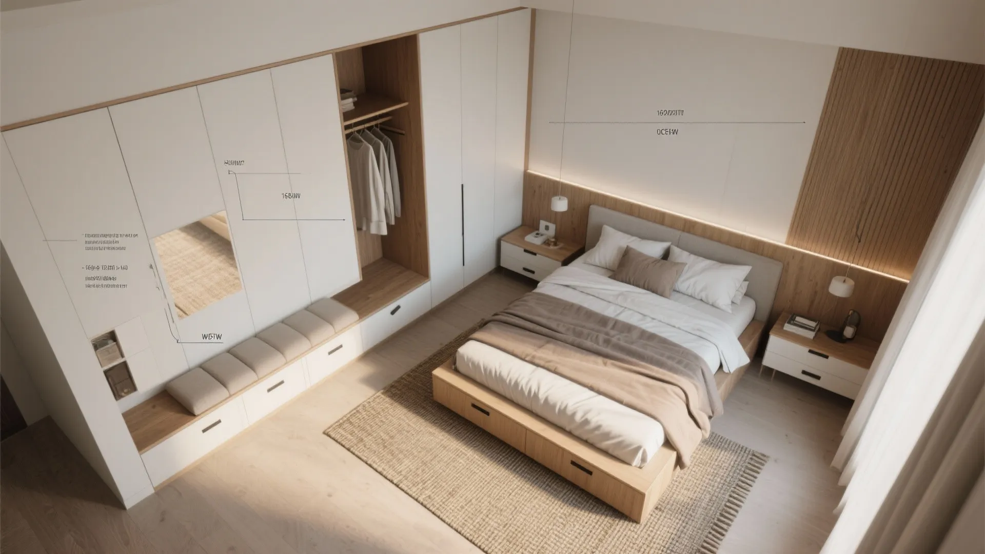 4. Multi-functional furniture and hidden storage