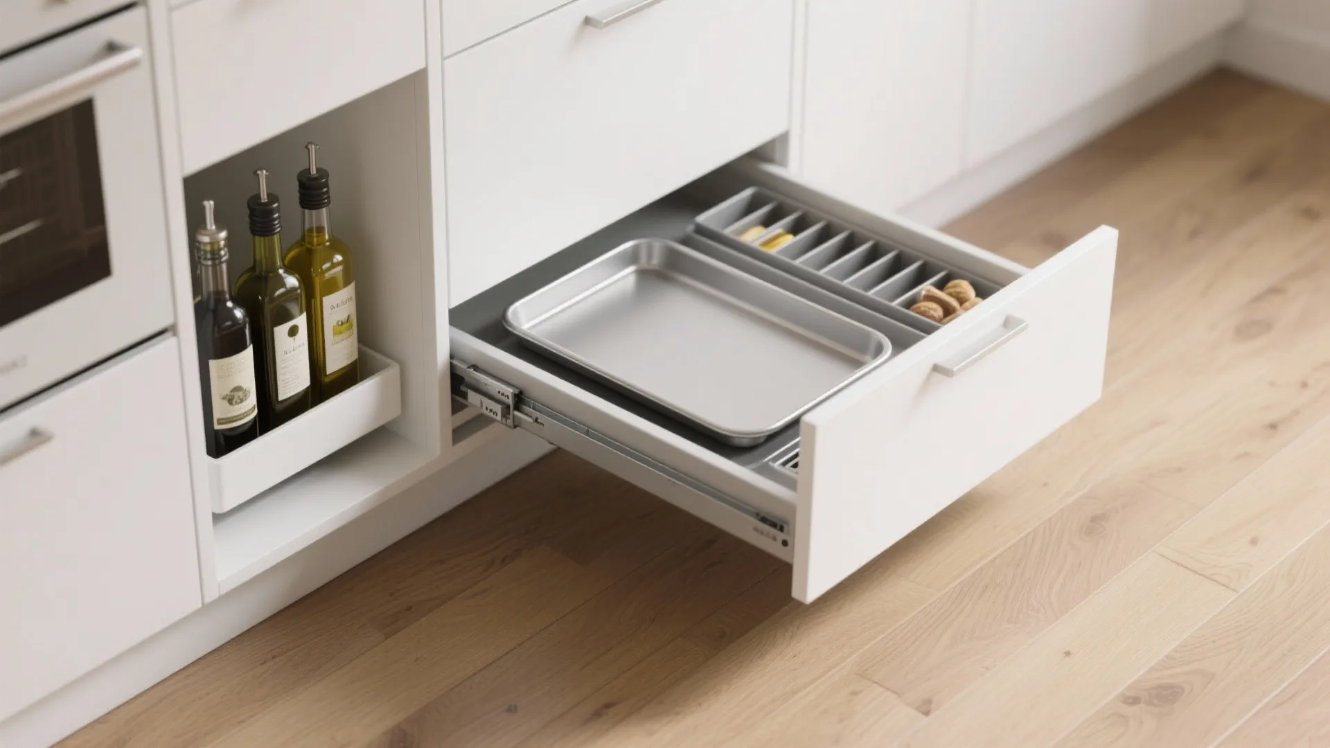 Minimalist Kitchen Storage That Hides the Clutter