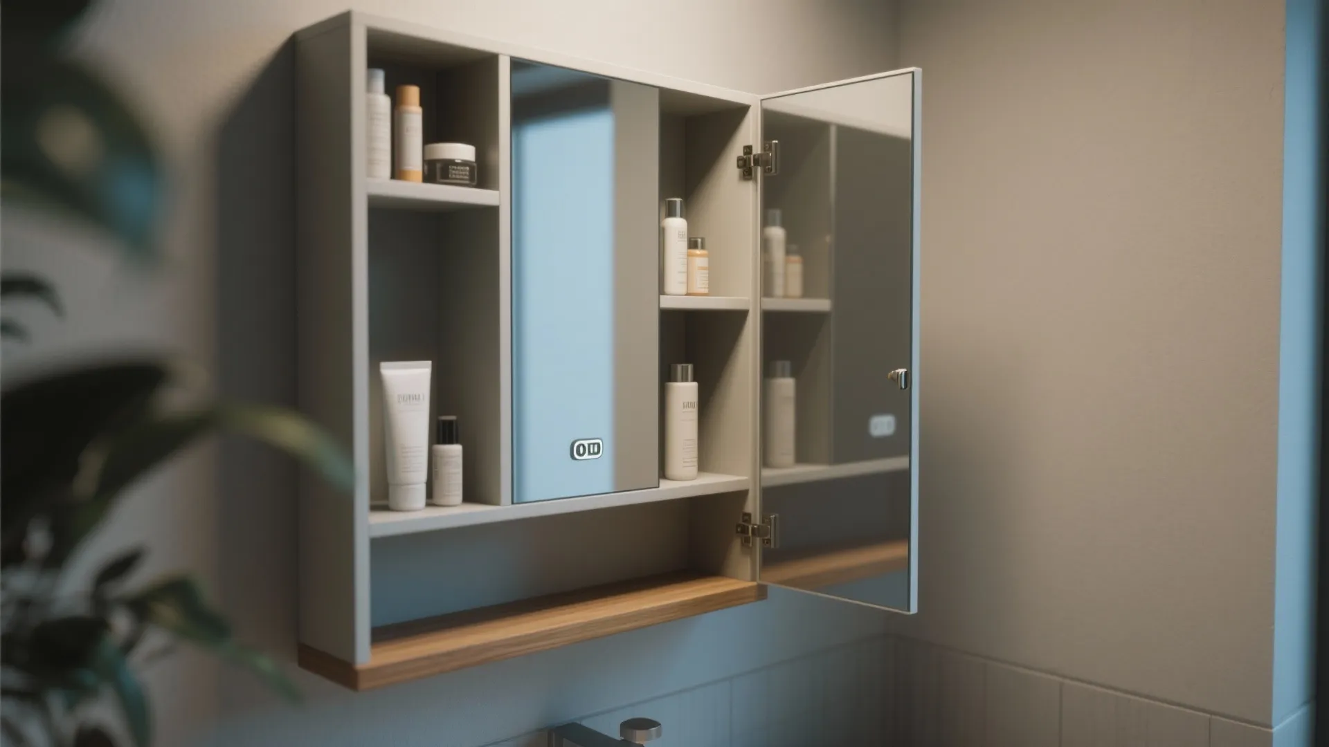 5. Hidden Storage and Multi-Use Mirrors