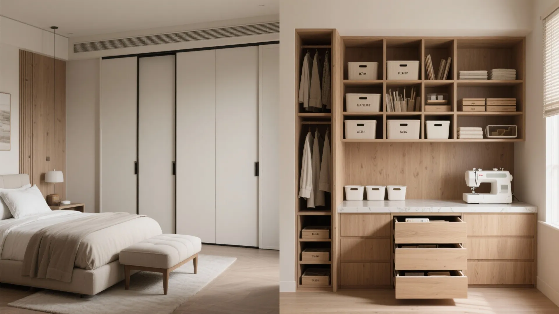 Hidden storage and multipurpose furniture