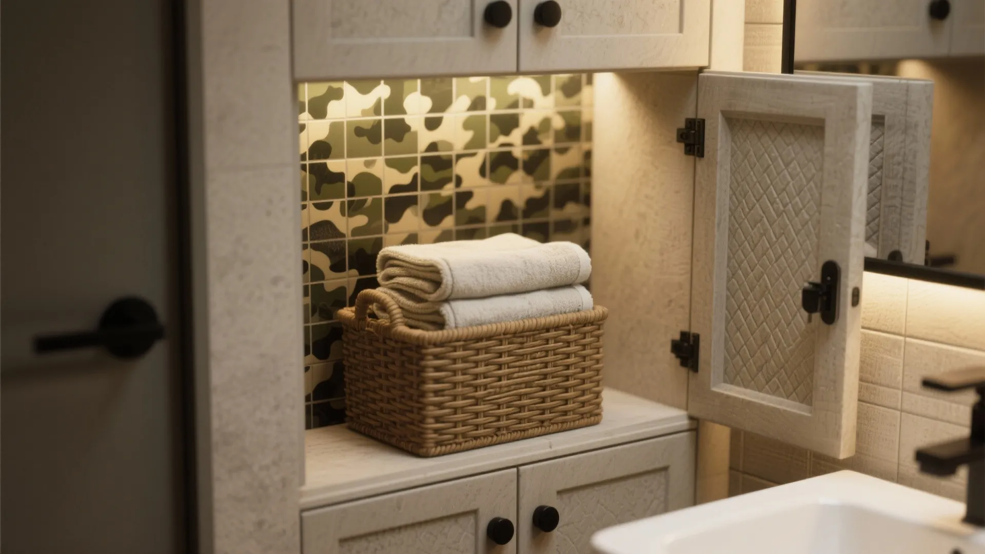 5. Functional camo: storage and clever hardware