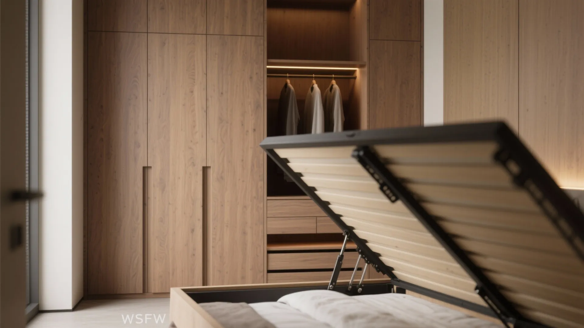 3) Storage that disappears: built-ins, beds, and bay windows