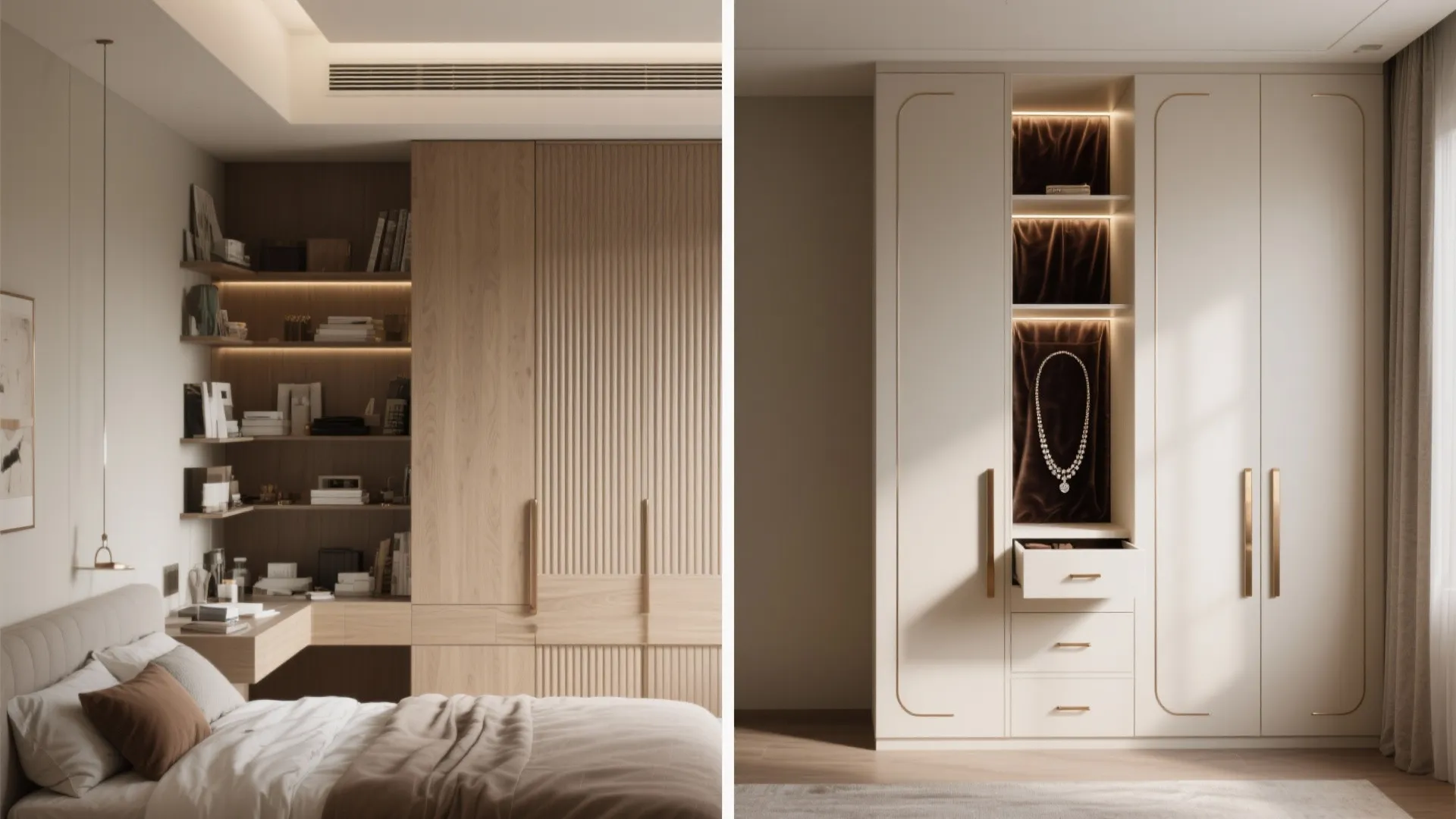 Hidden Storage With Bespoke Millwork