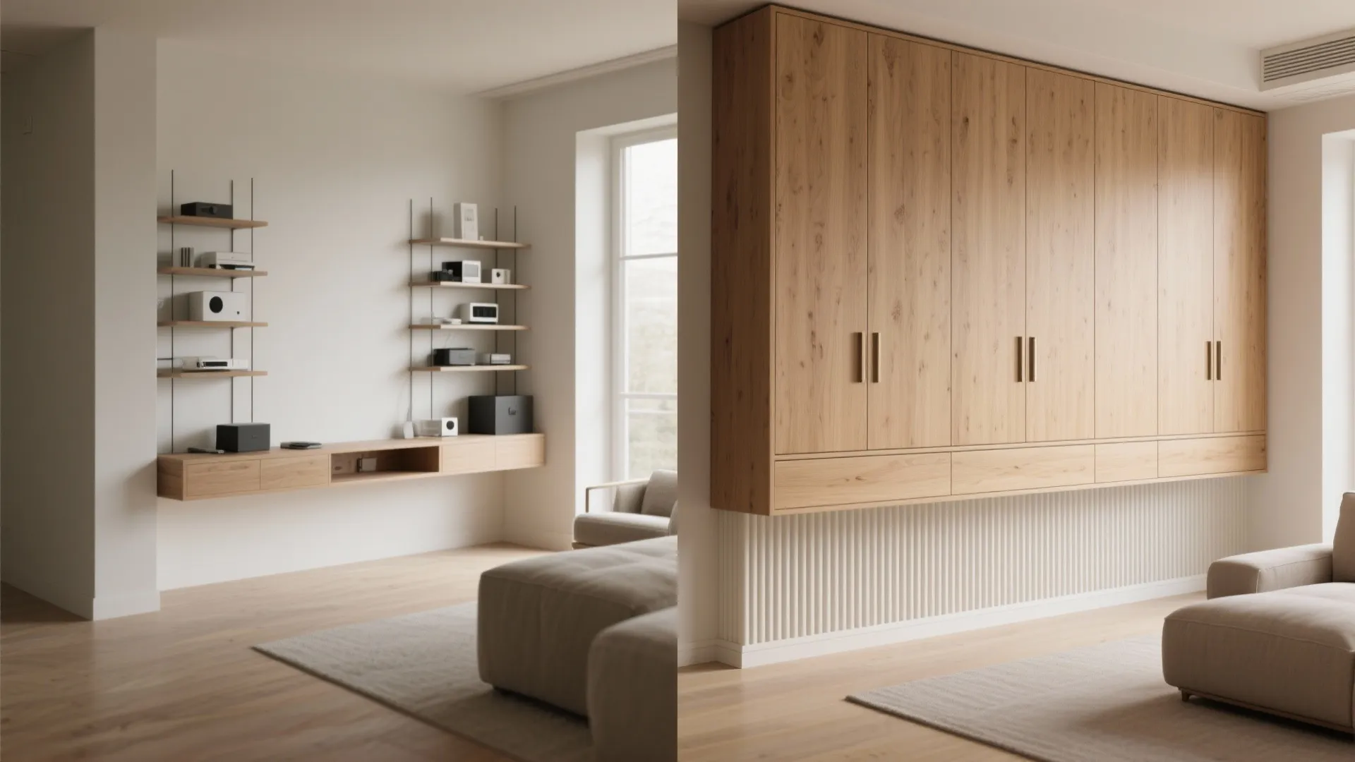 Bespoke Millwork and Hidden Storage