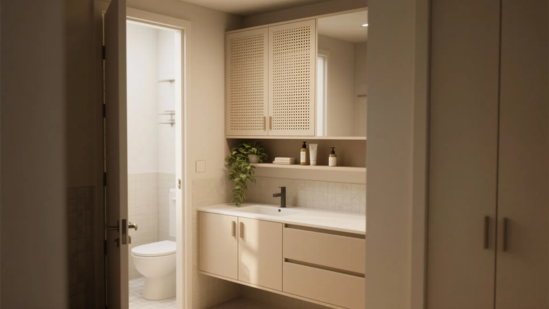 5. Use hidden storage and plant choices wisely