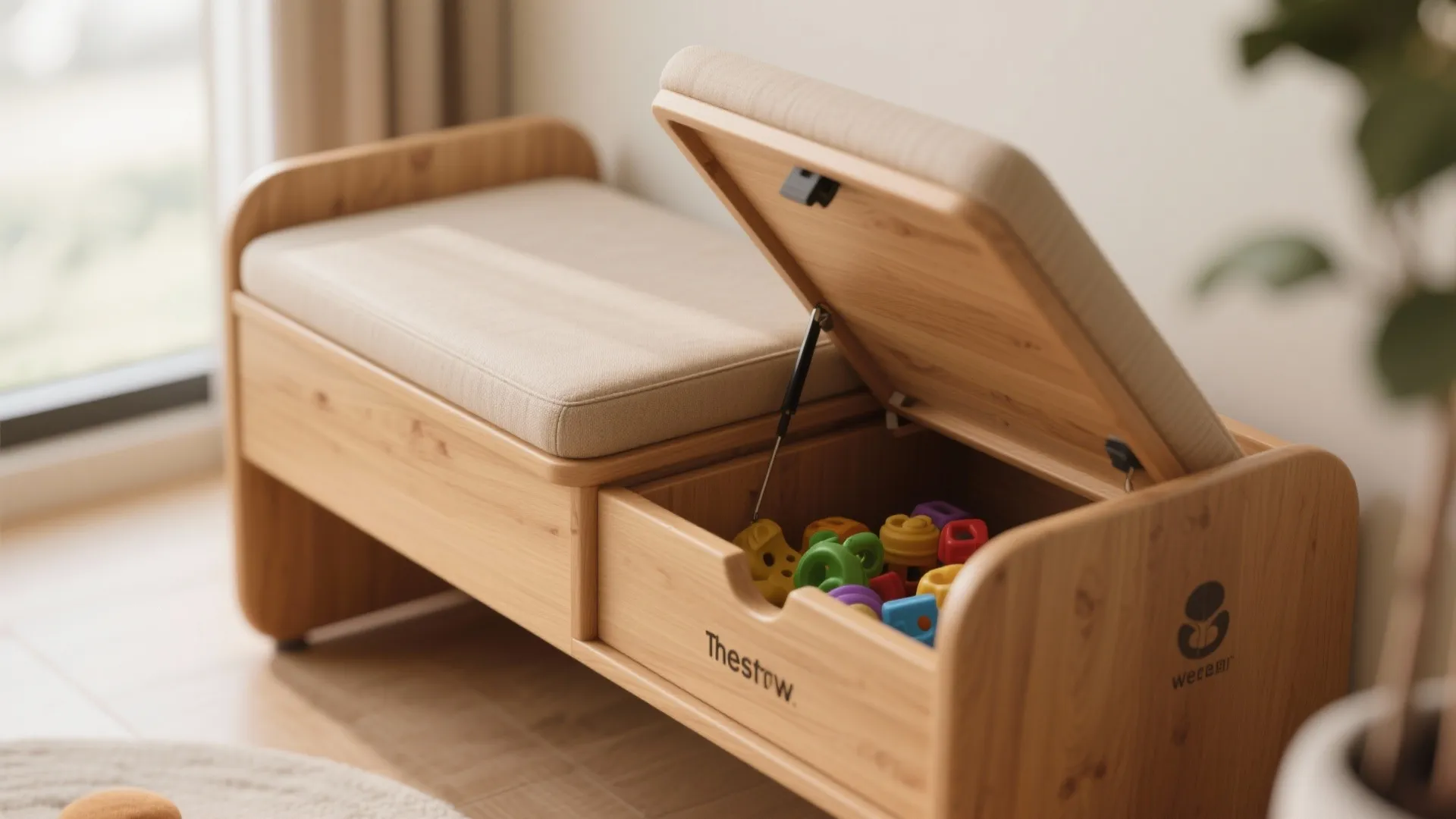 4. Built-In Storage With Hidden Access