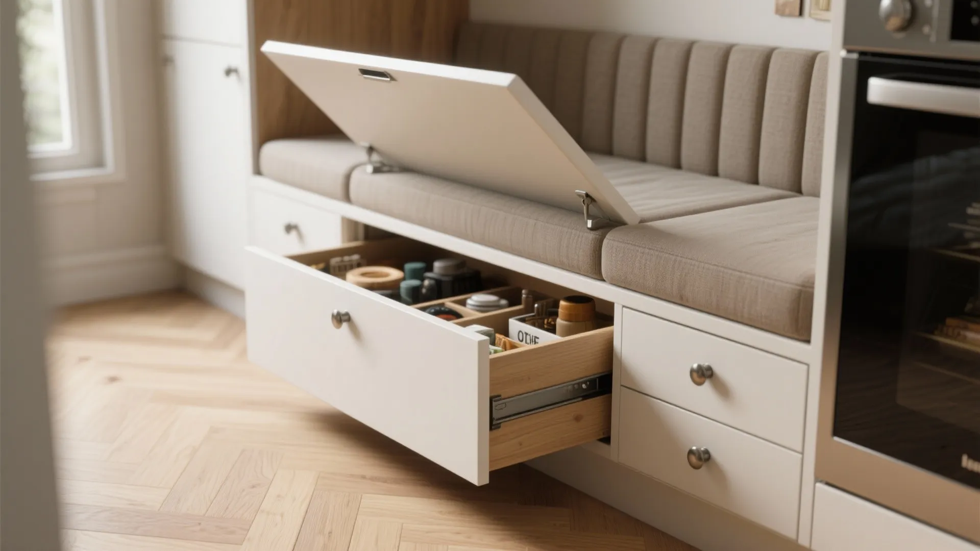 4. Smart storage hidden in plain sight