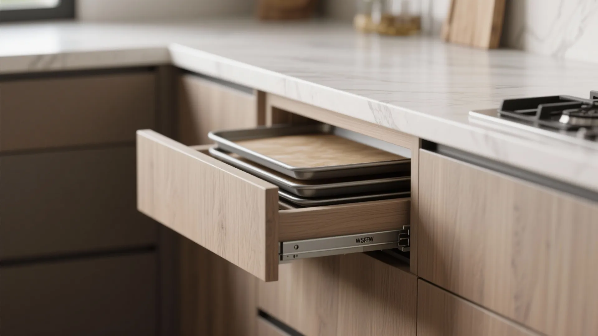 6. Hidden Storage Drawers