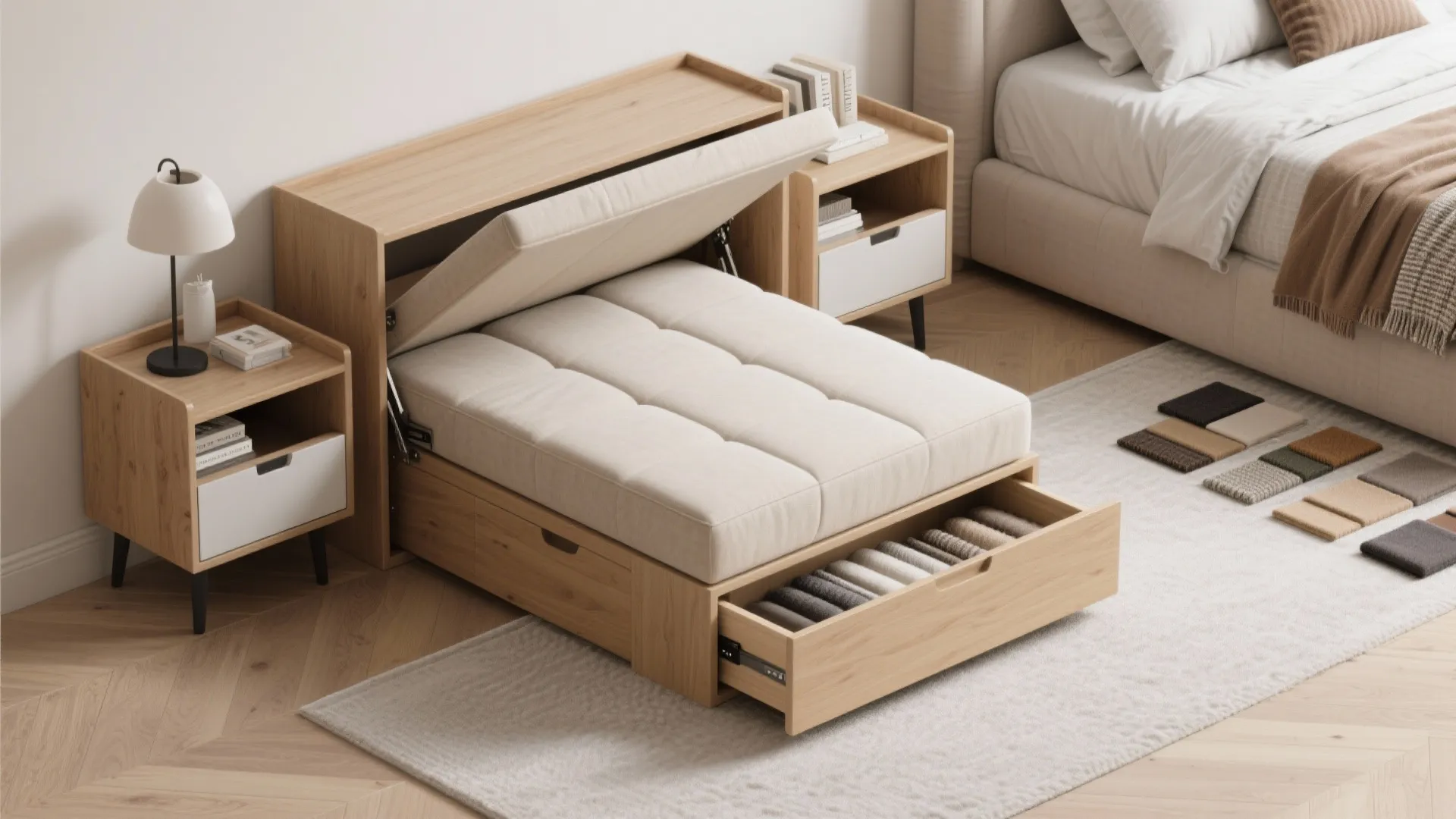 7. Hidden Storage Solutions