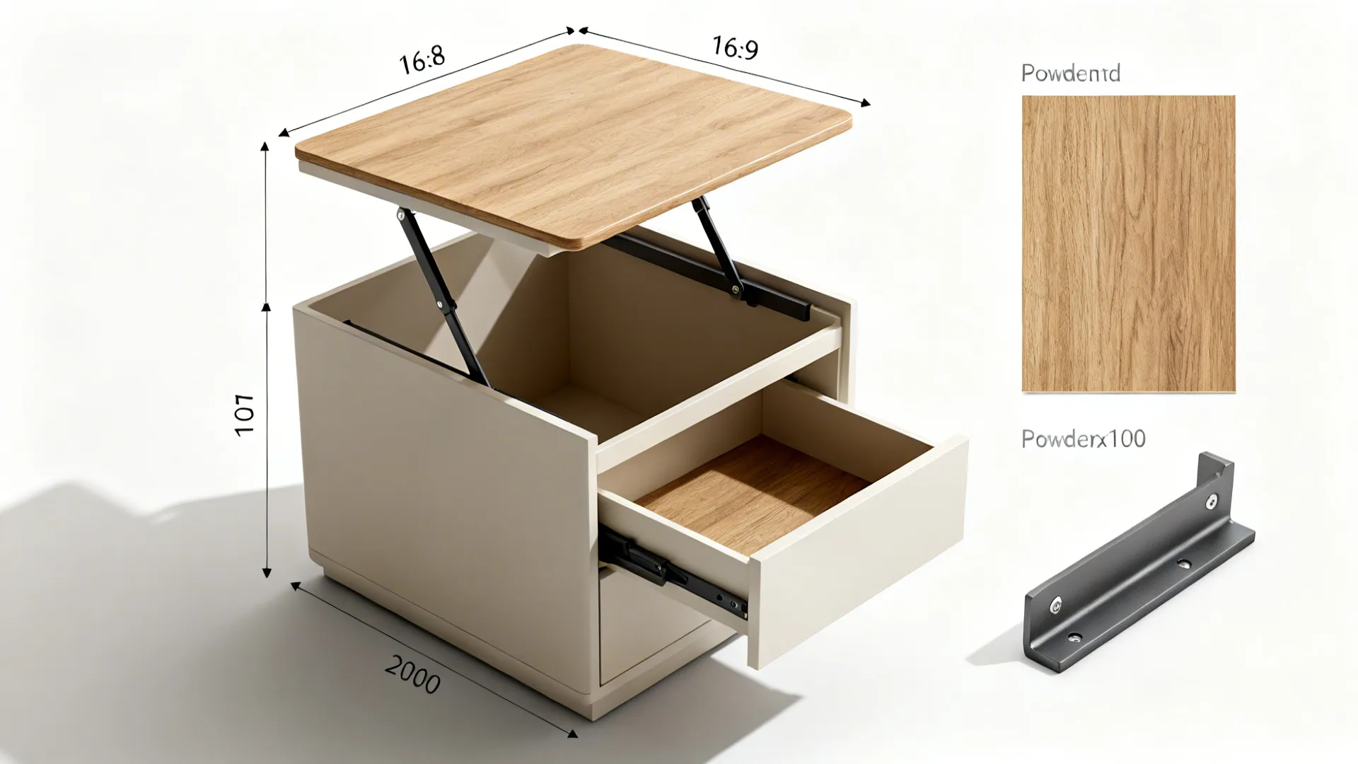 3. Multi-Functional Tables with Hidden Storage