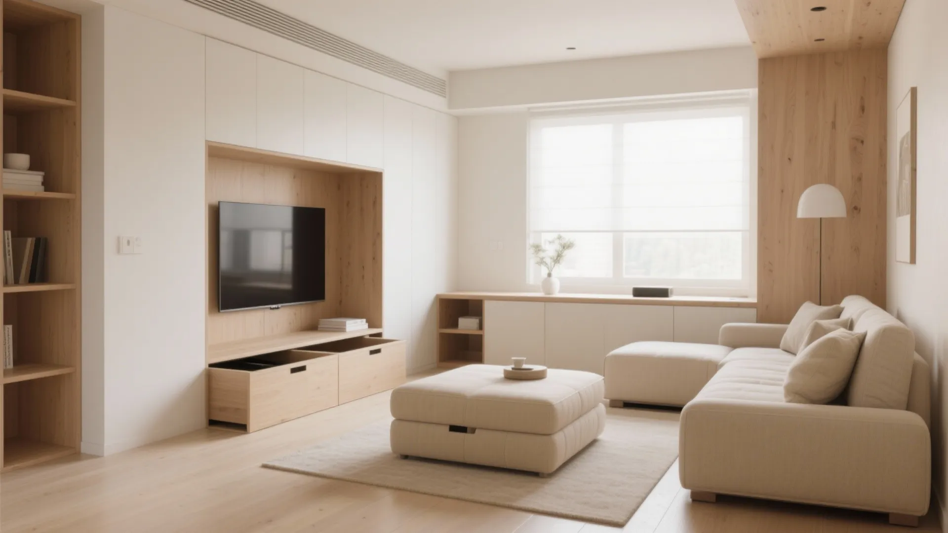 Minimalist Furniture with Hidden Storage