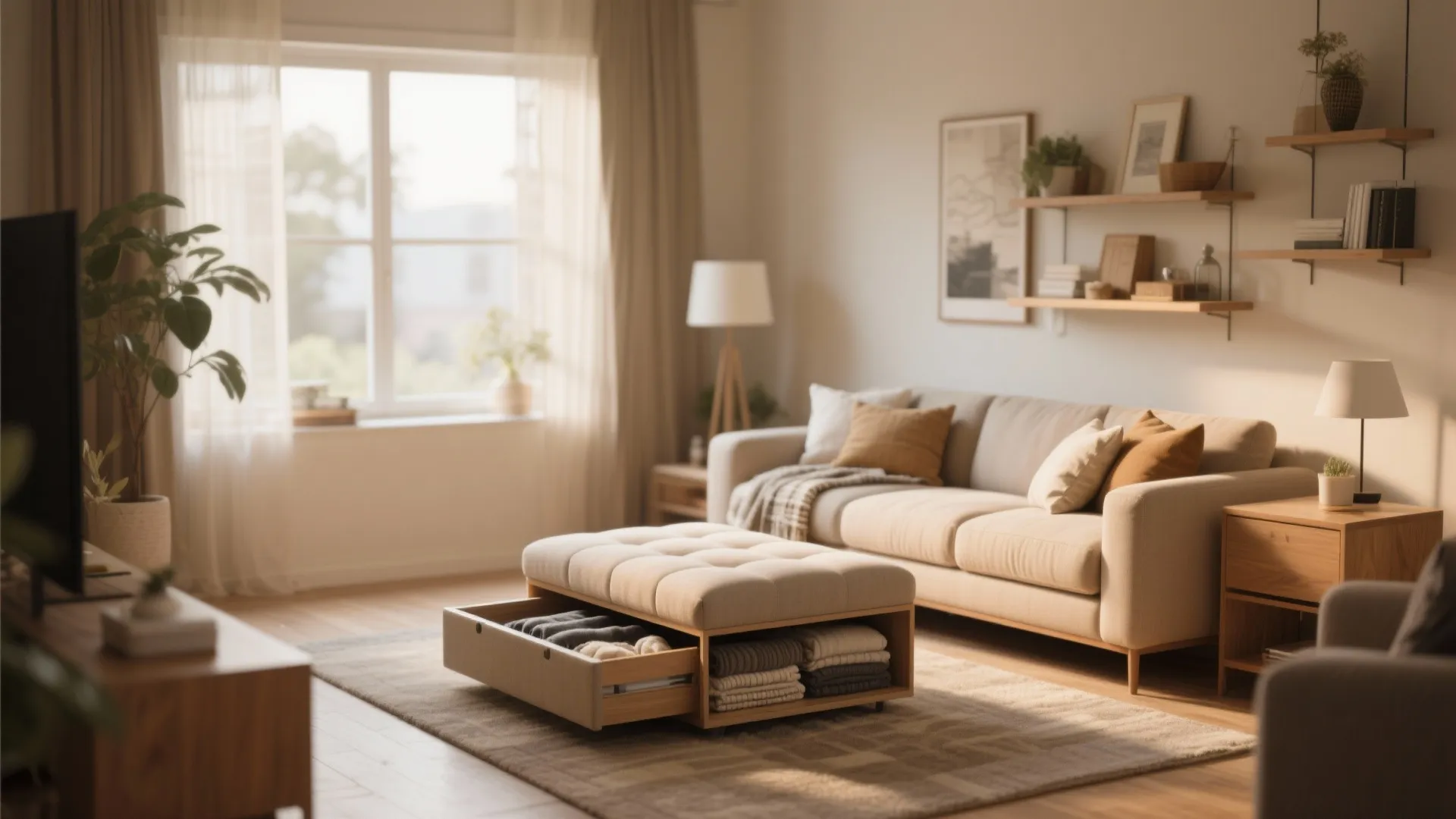 Furniture with Hidden Storage