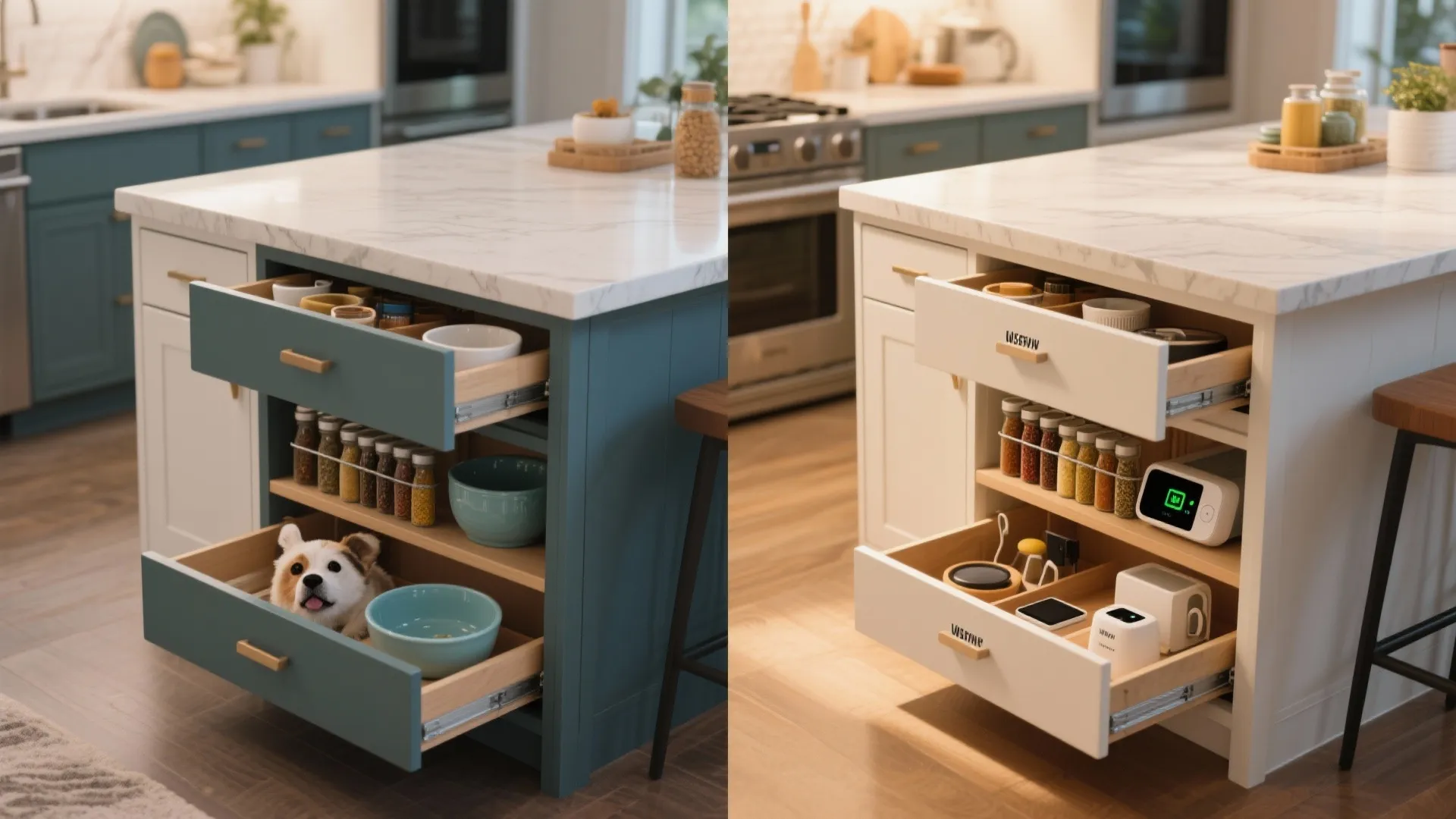 4. Hidden Storage Compartments