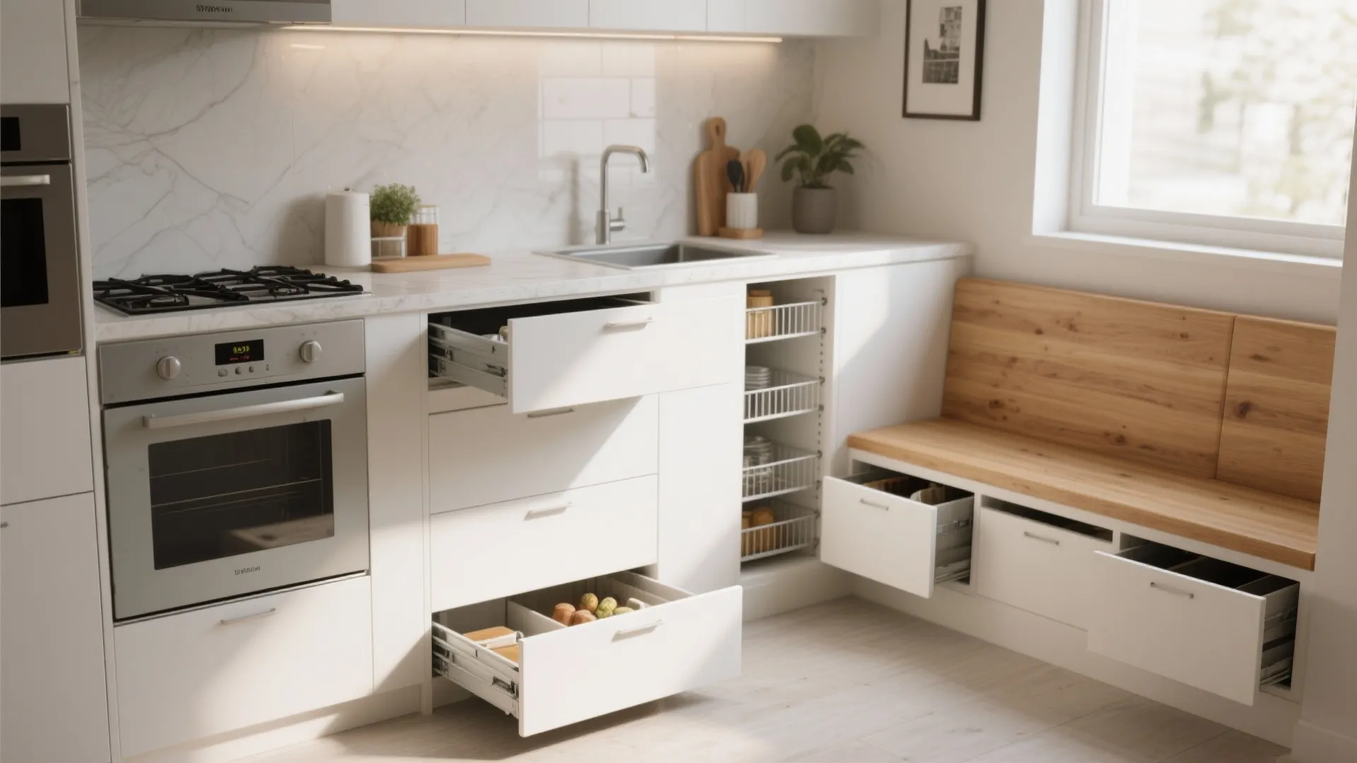 9. Clear the Clutter with Hidden Storage