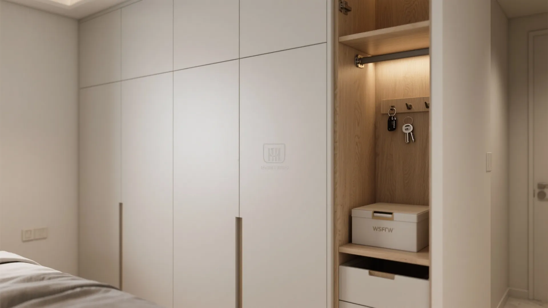 Storage that disappears: built-ins, bed boxes, and corridor niches