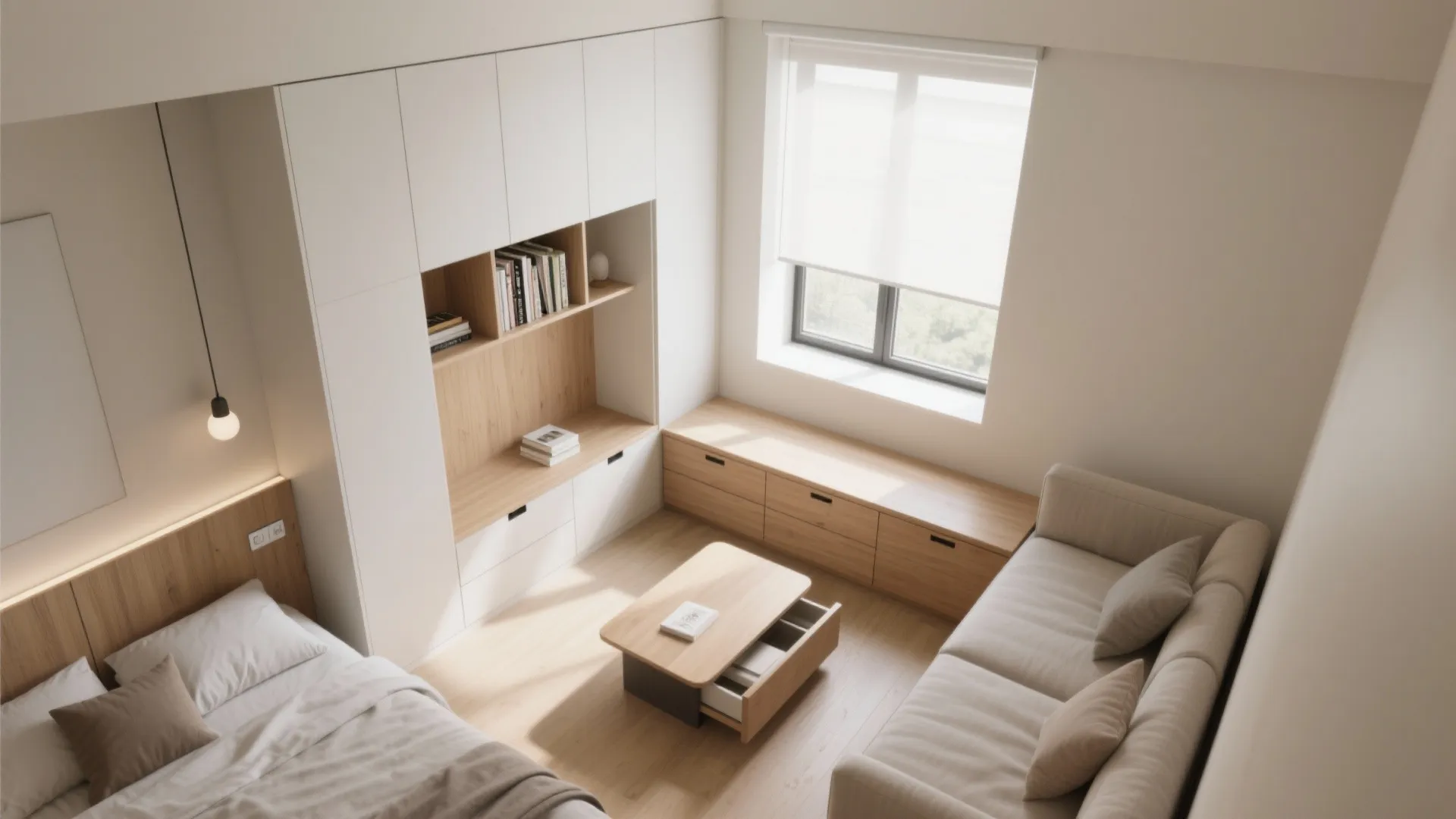 Hidden Storage That Disappears