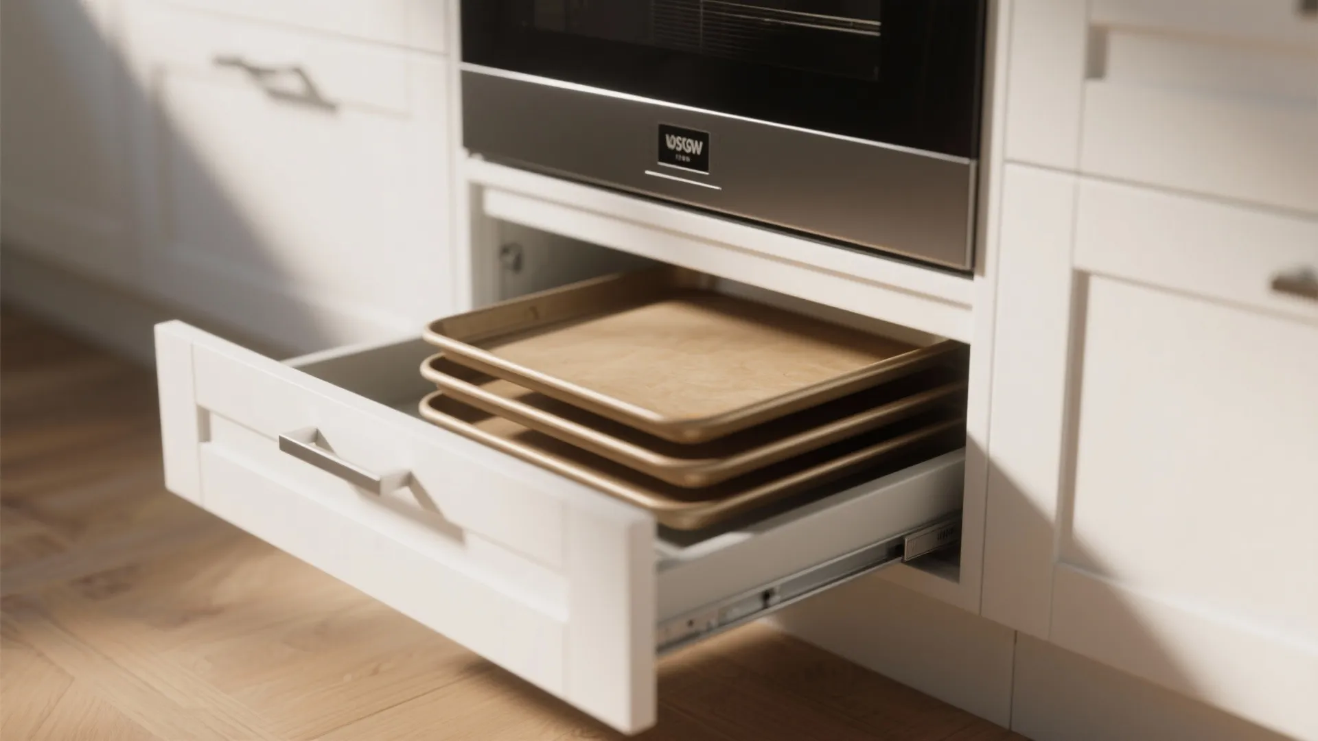 5. Hidden Toe-Kick Drawers