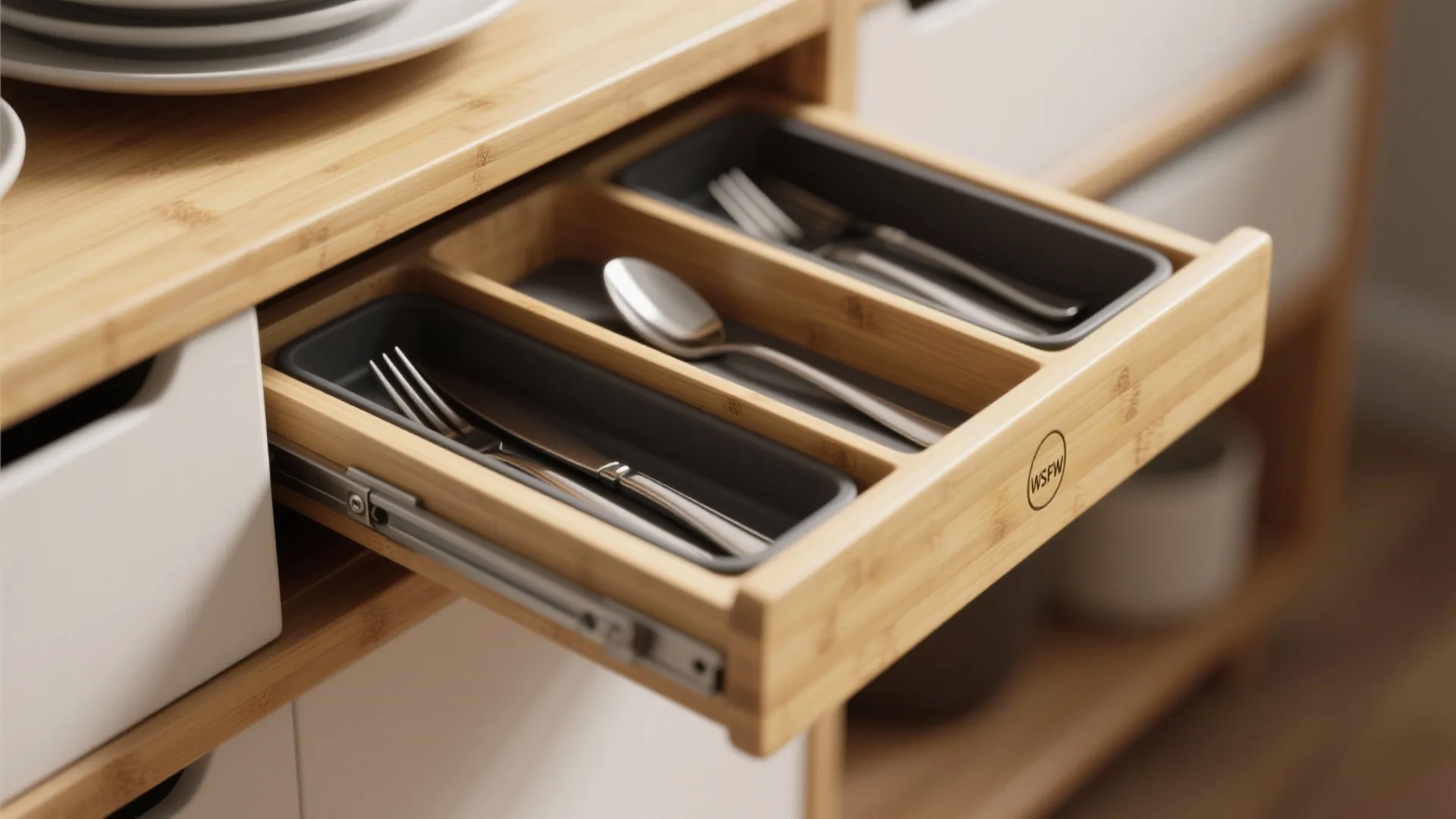 4. Multi-use Utensil Trays and Hidden Compartments