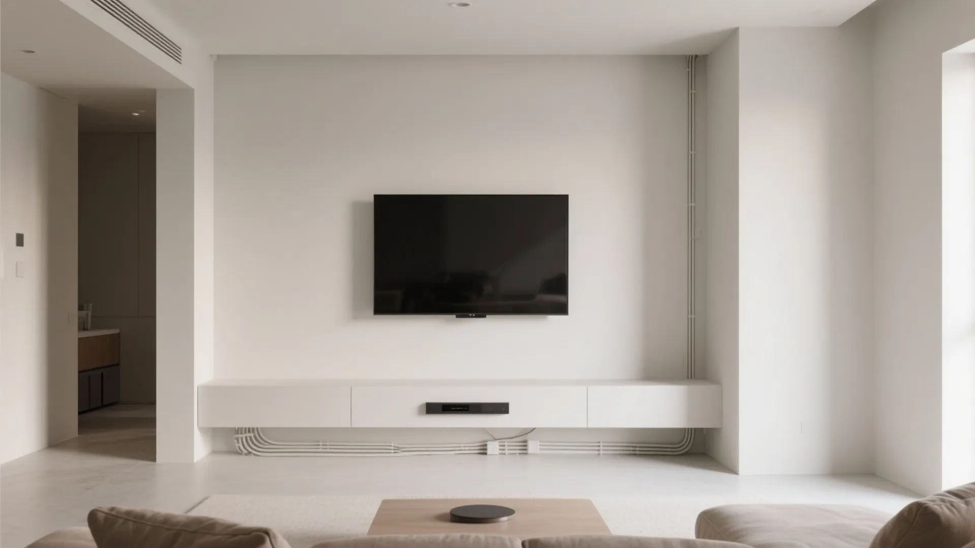 10. Hidden Cable Raceways