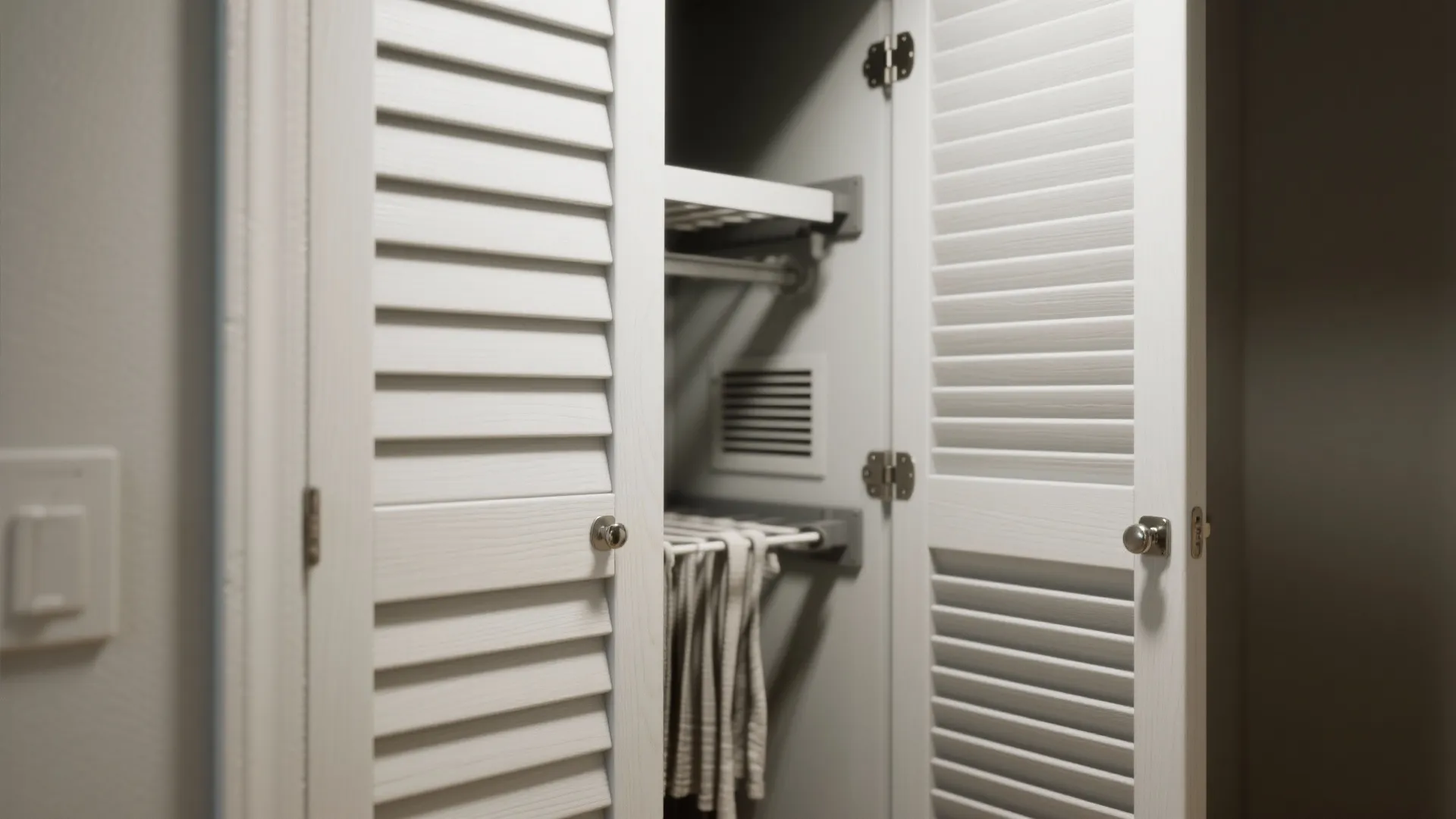 5. Hidden utility closet and multi-use surfaces