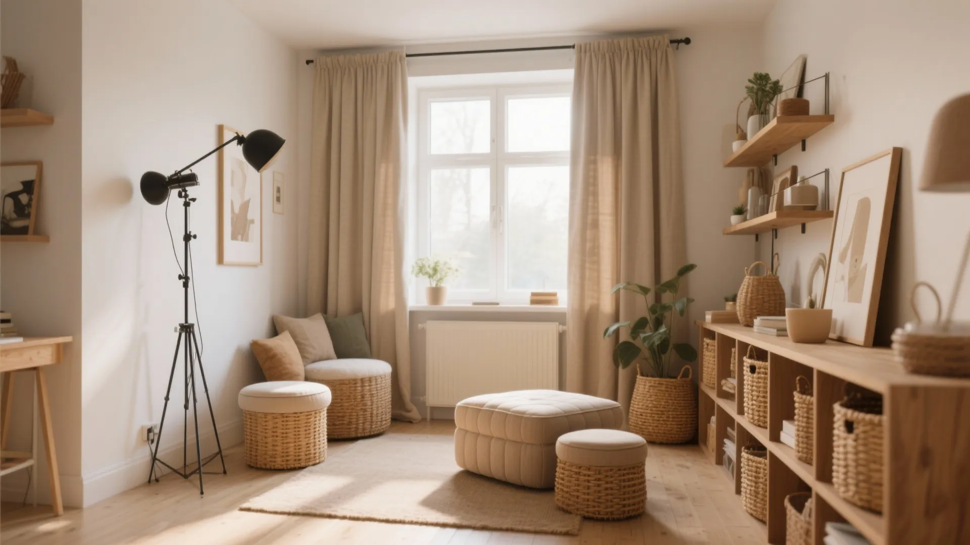 10. Hide Clutter Creatively