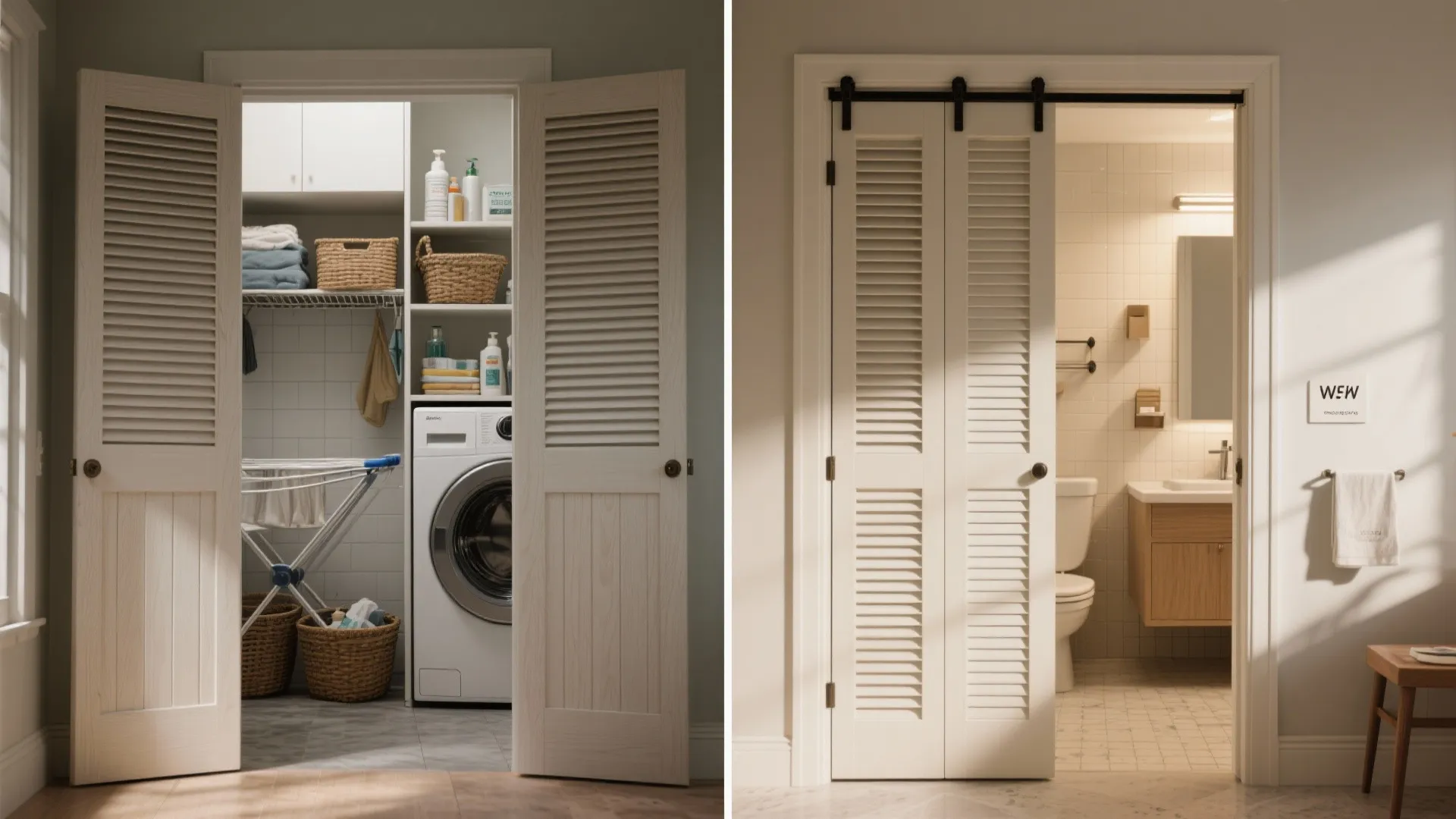 4. Hide the chaos with smart doors and panels