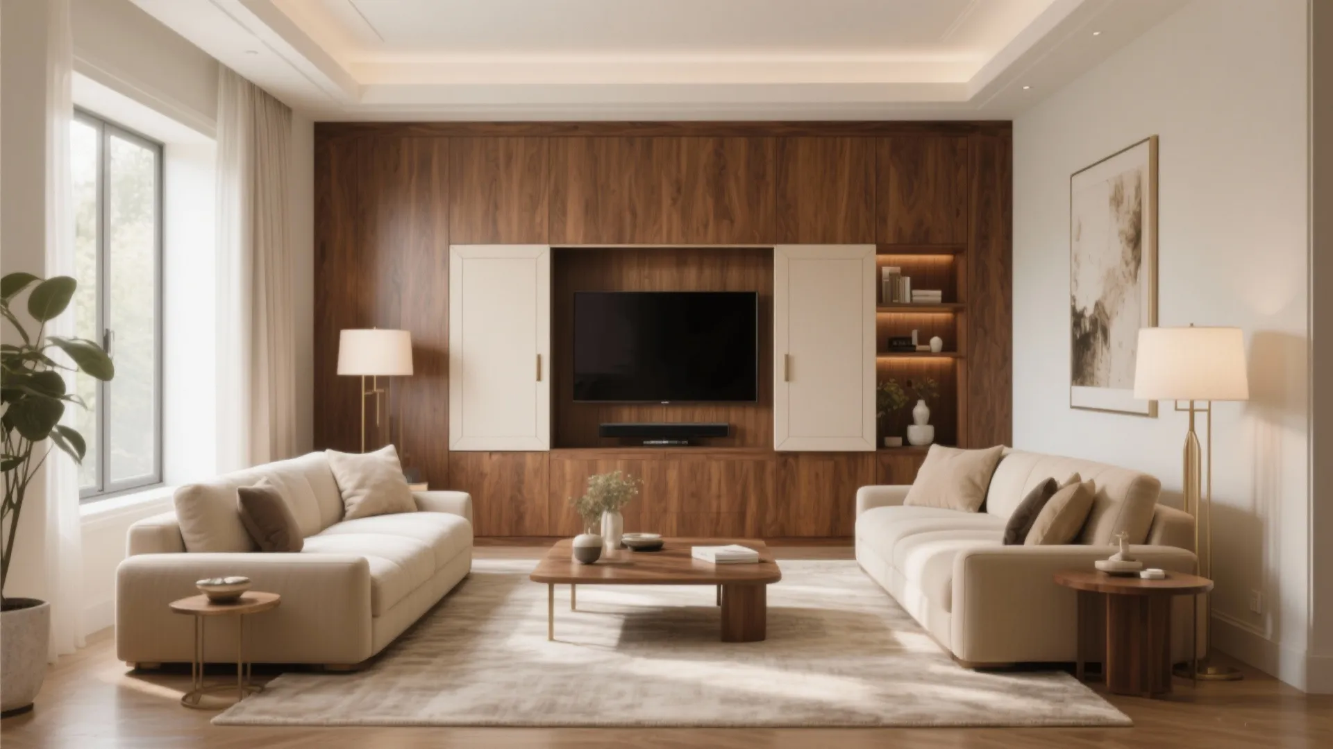 7. Hideaway Cabinet TV