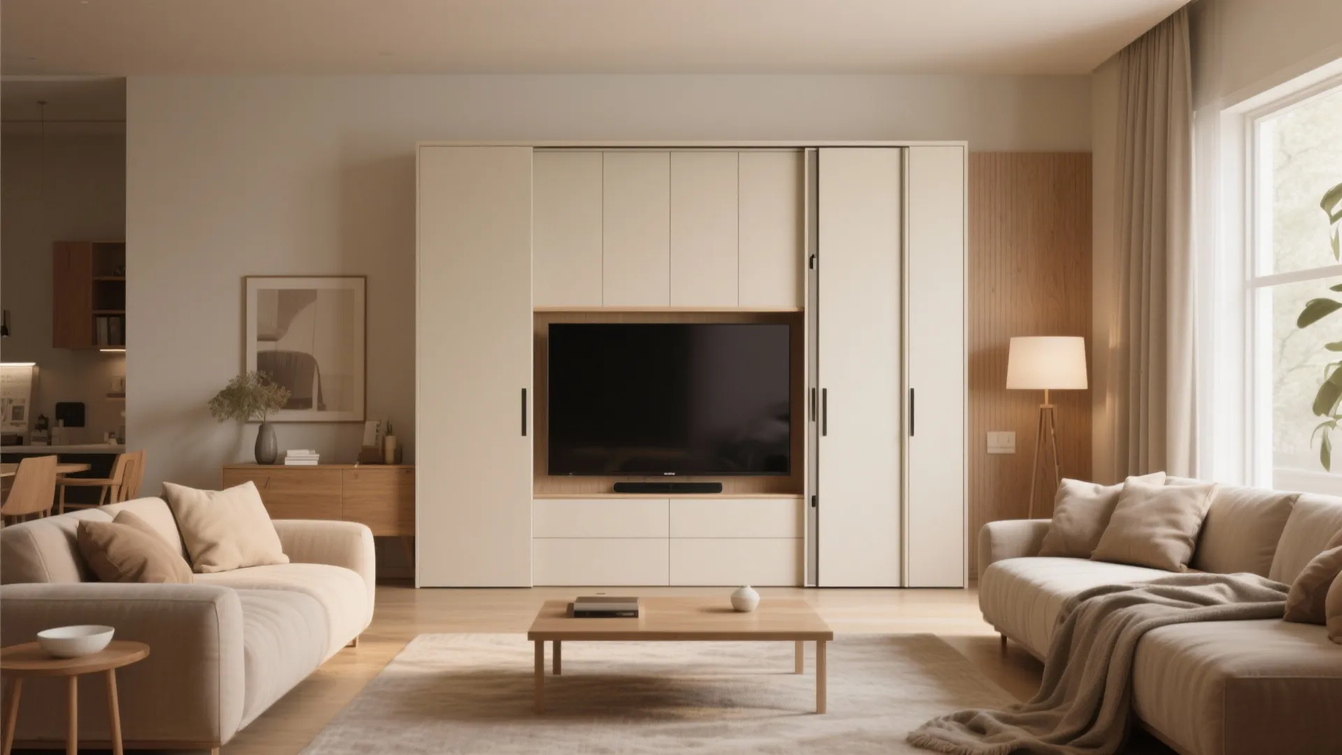 10. Hideaway TV Cabinet