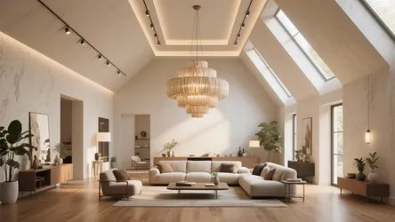5 Lighting Ideas for High Ceiling Living Rooms