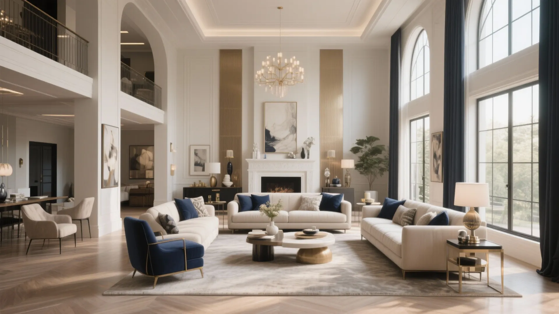 10 Stunning Living Room Ideas with High Ceilings: Creative & Practical Design Inspirations for Tall, Airy Spaces