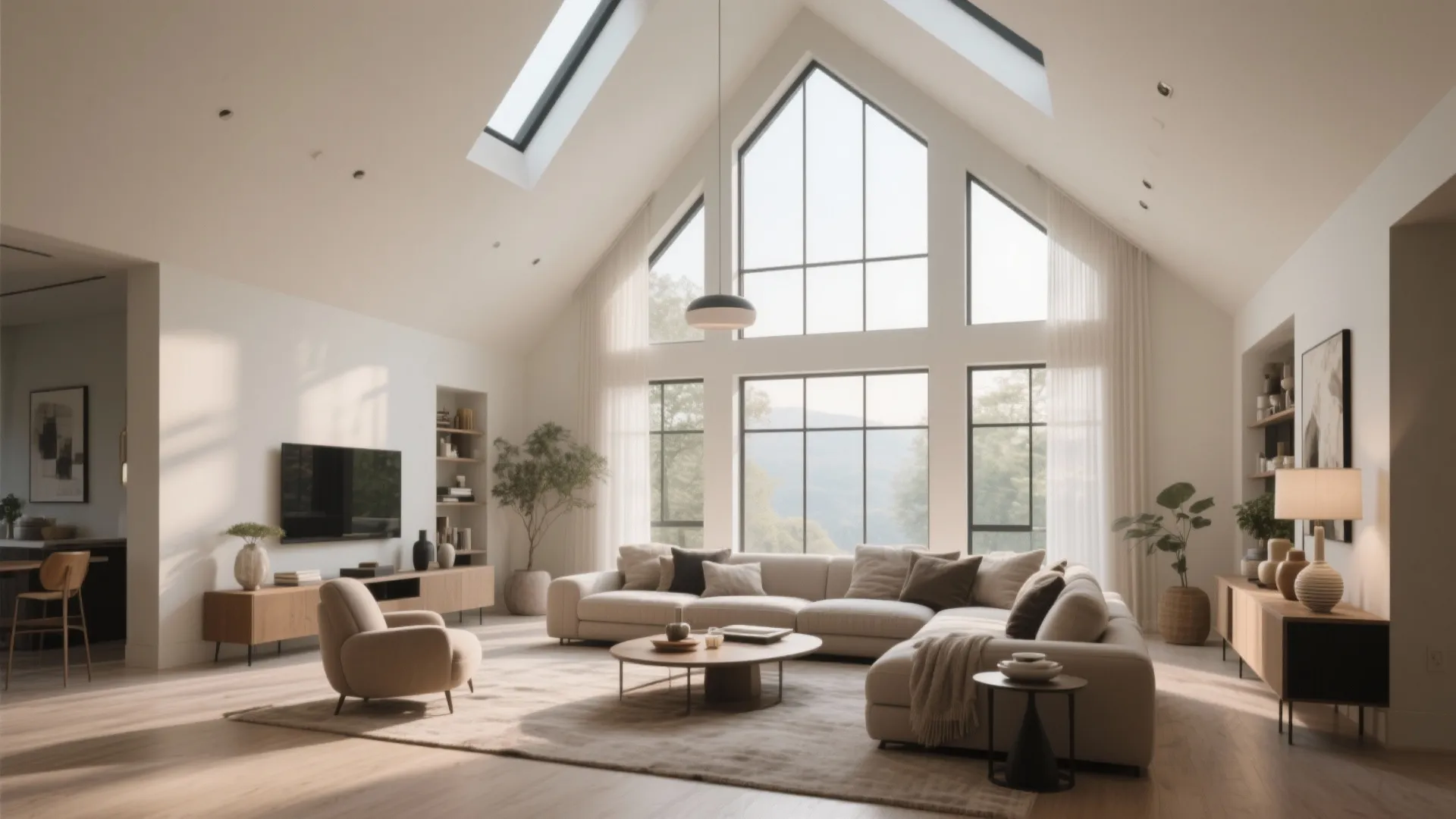 10 Living Room High Ceiling Wall Decor Ideas: Creative Design Tips to Transform Tall Walls into Stunning Focal Points