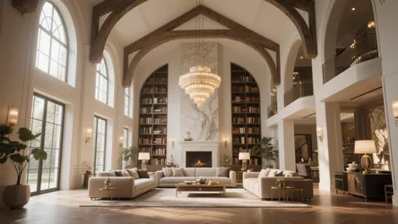 5 High Ceiling Living Room Design Ideas