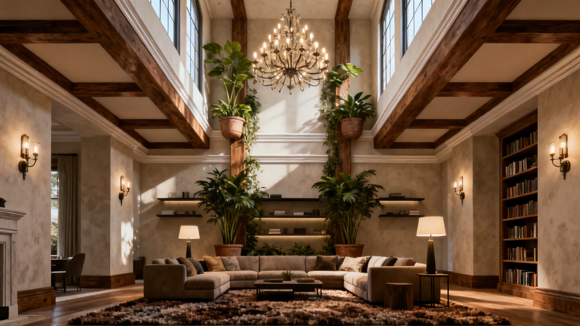 High Ceiling Living Room Ideas — 5 Inspo: Creative, practical high ceiling living room decor ideas from a 10+ year interior designer