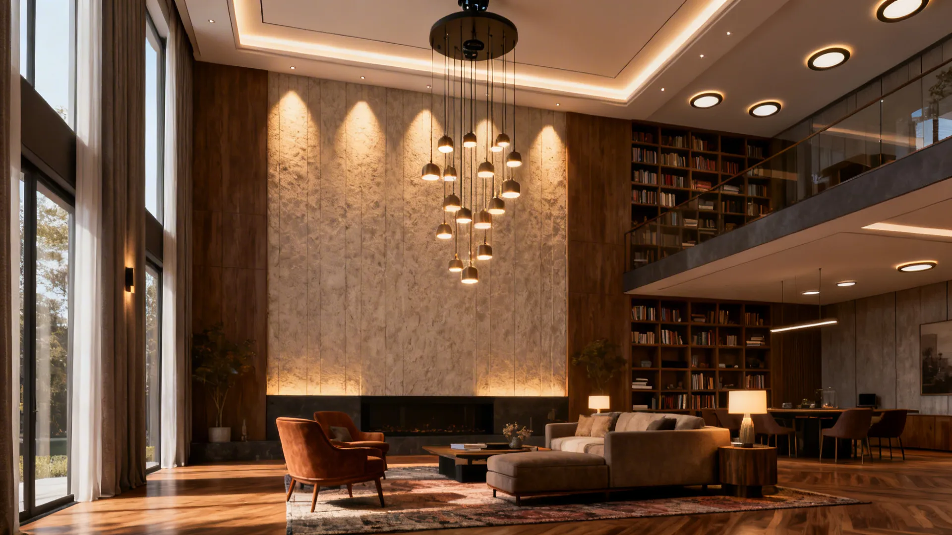 High Ceiling Living Room Lighting Ideas — 5 Inspiring Tips