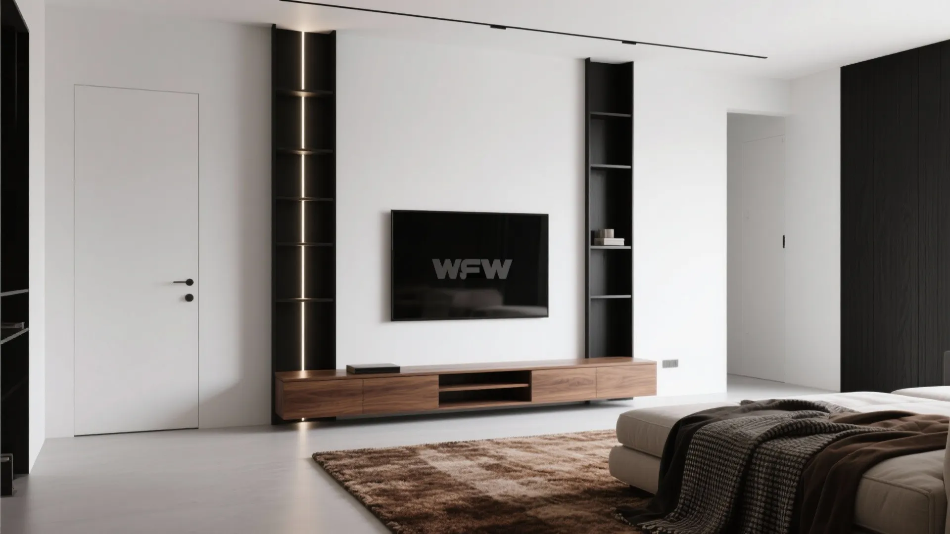 1. High-Contrast Minimalism