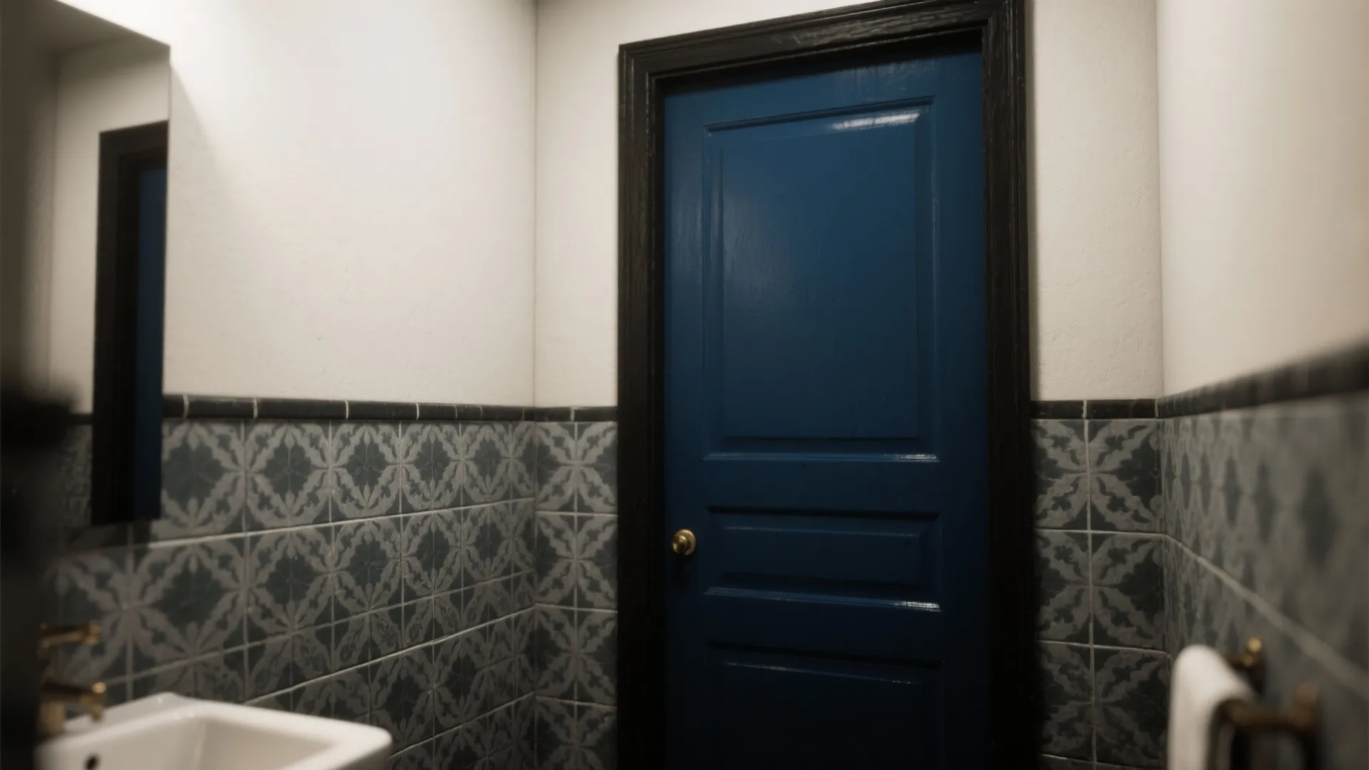 4. Small rooms thrive on high-contrast accents