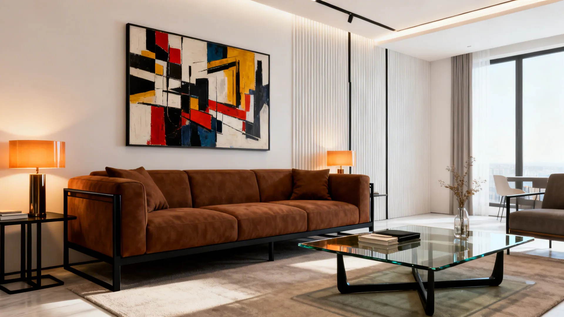 2. High-Contrast Modern