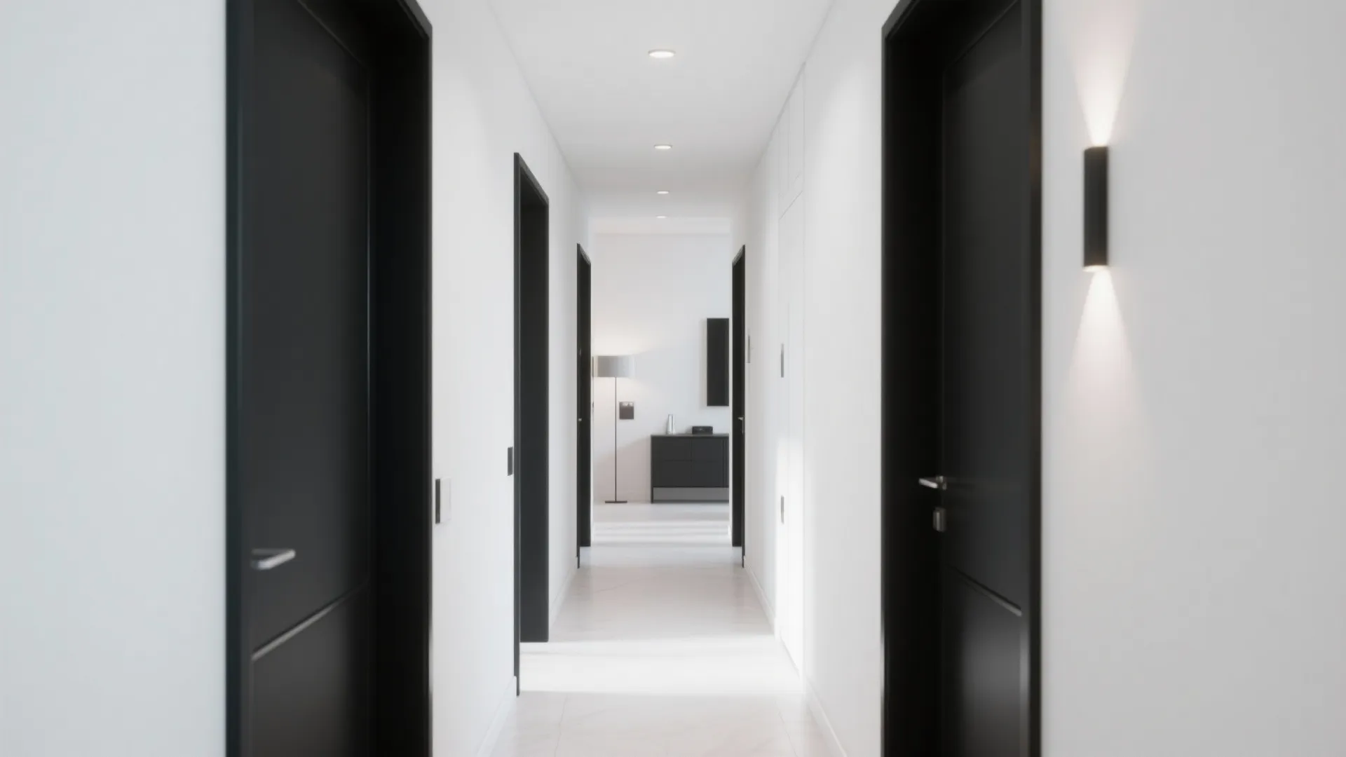 2. High-contrast monochrome for crisp modern vibes