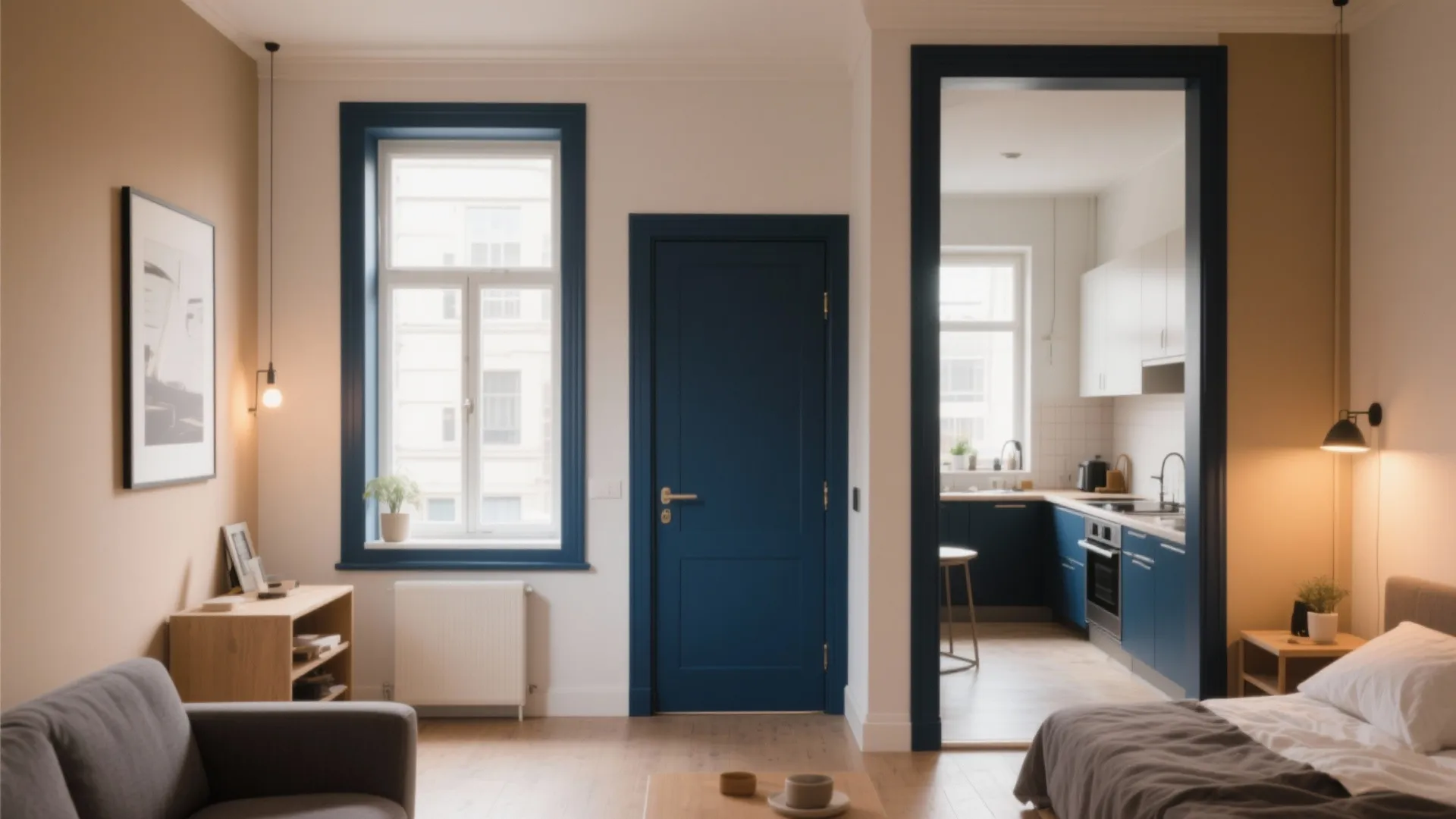 5. High-contrast trim and practical zones