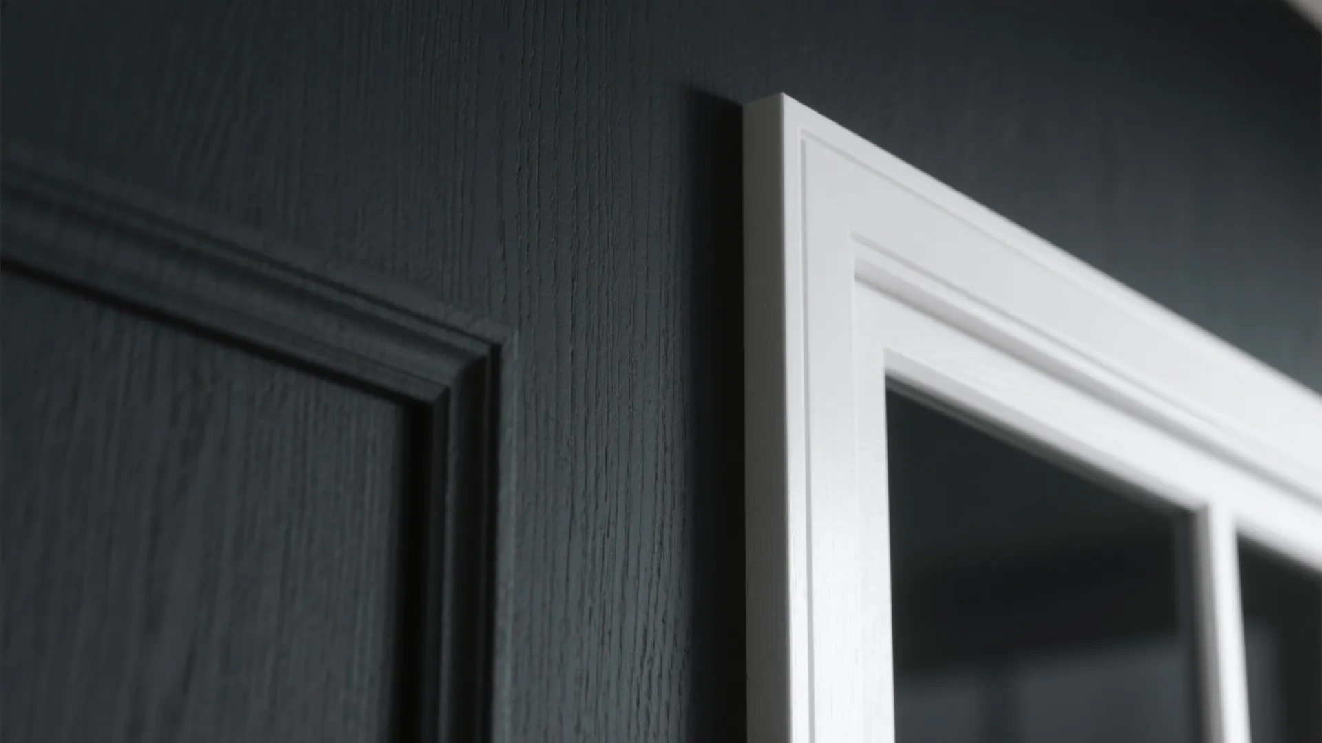 2. High-Contrast Trim for a Crisp, Modern Look