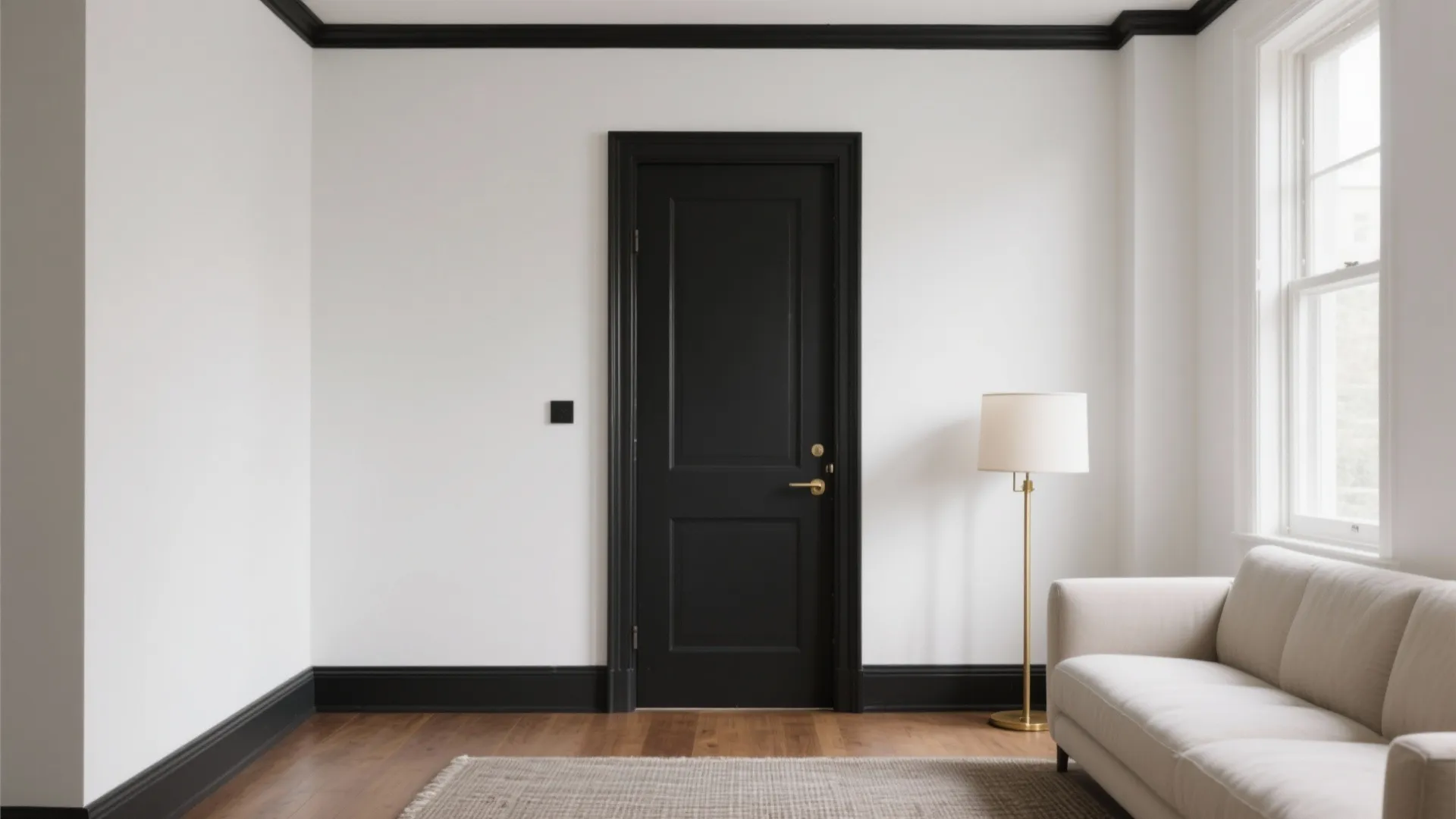 High-Contrast Trim and Door Frames