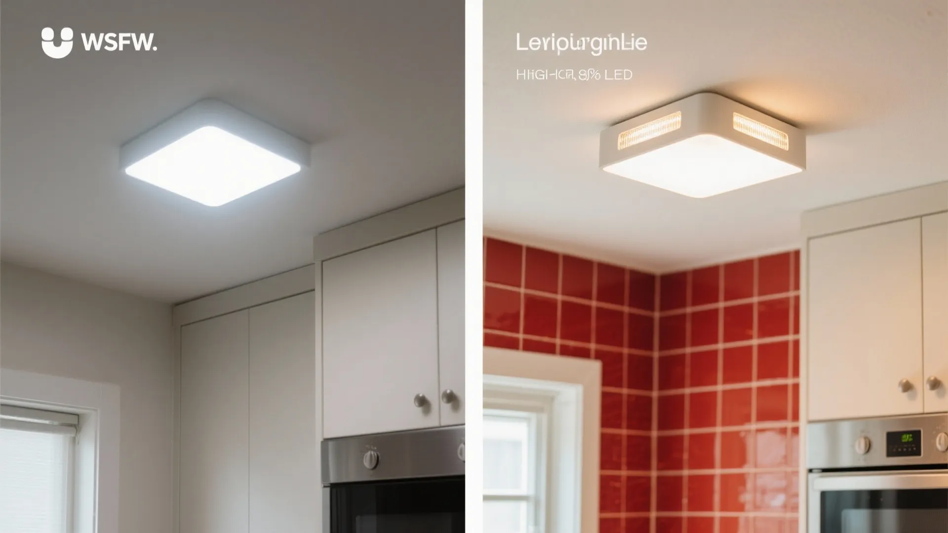 Idea 4: Low-glare ceiling bulbs with high CRI for true colors