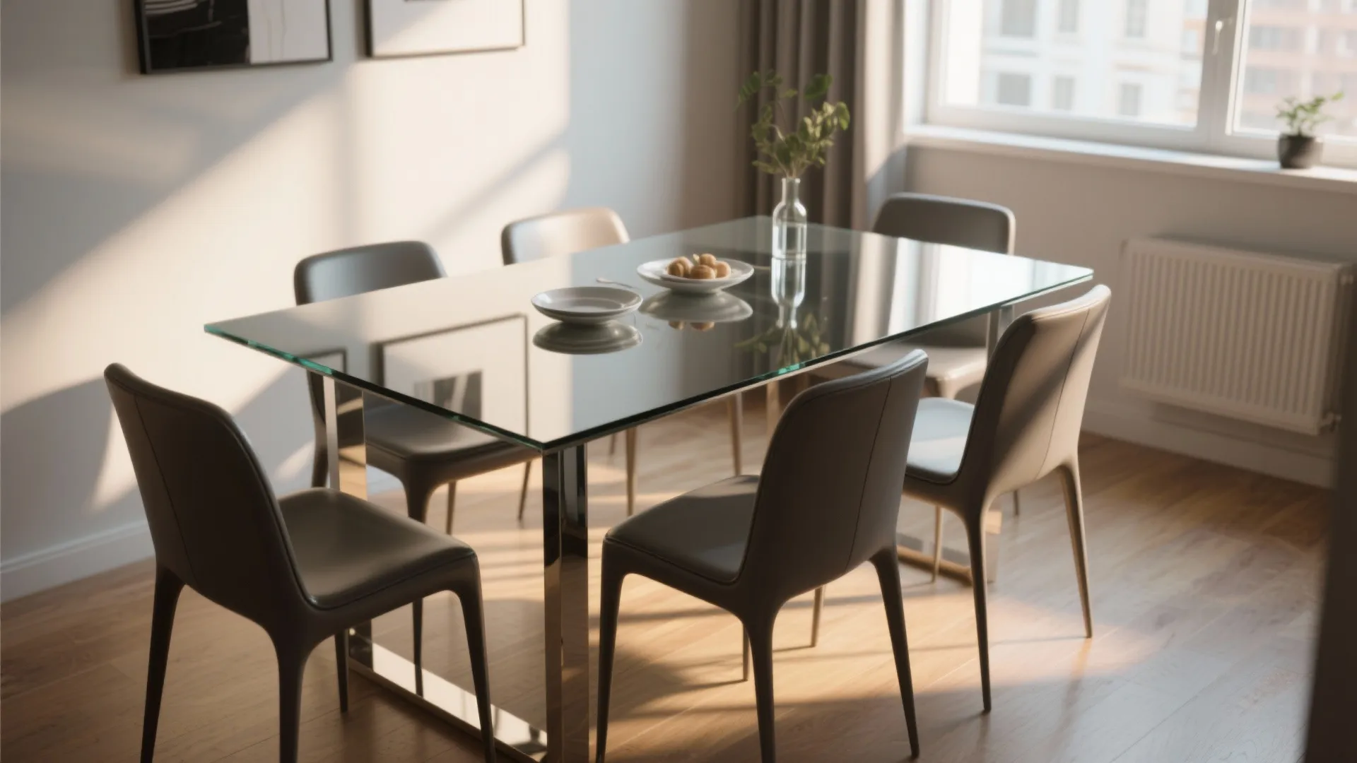 5. High-Gloss Modern Finish